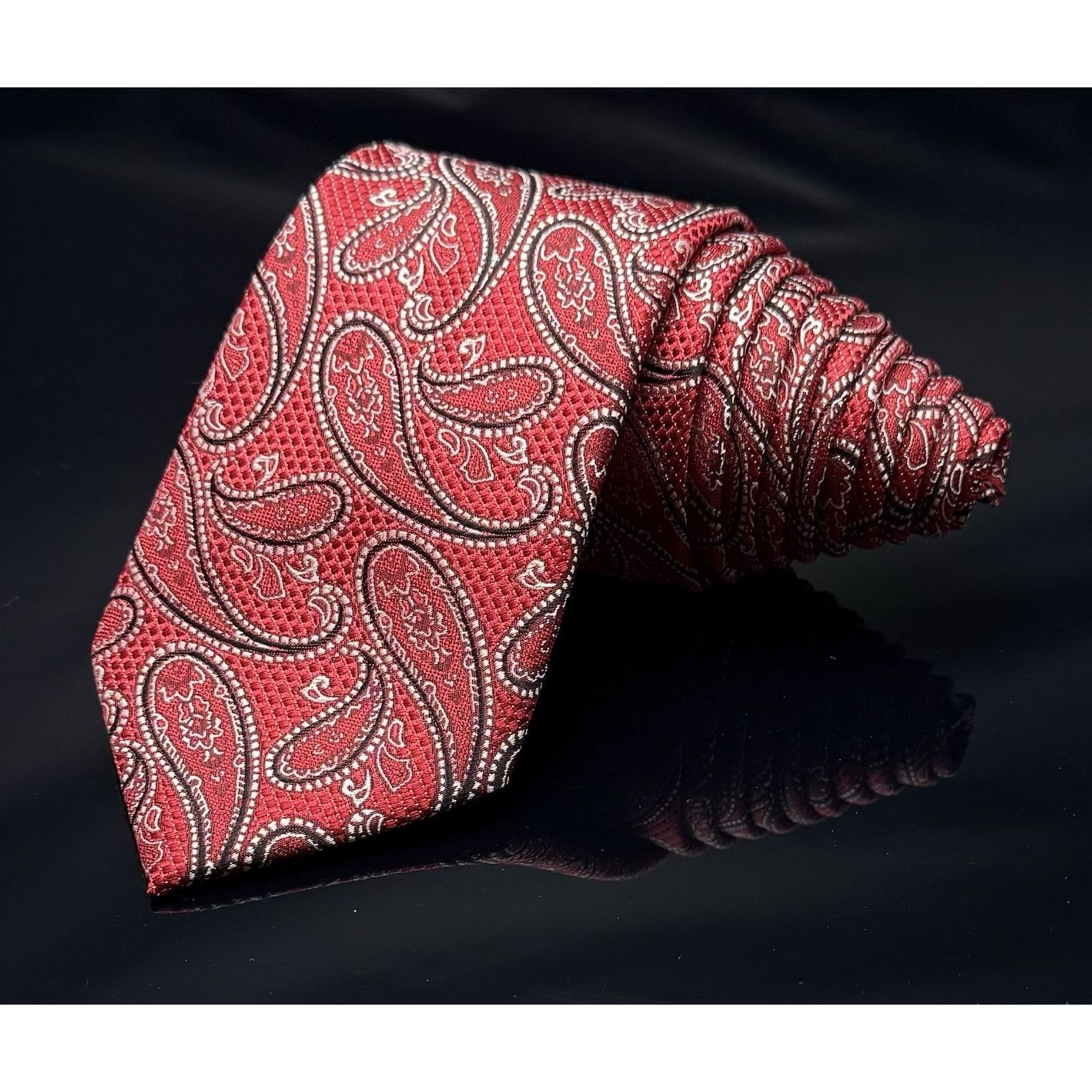 Donald Trump Donald Trump Necktie Signature Collection 100% Silk Red Whi Size ONE SIZE - 5 Thumbnail