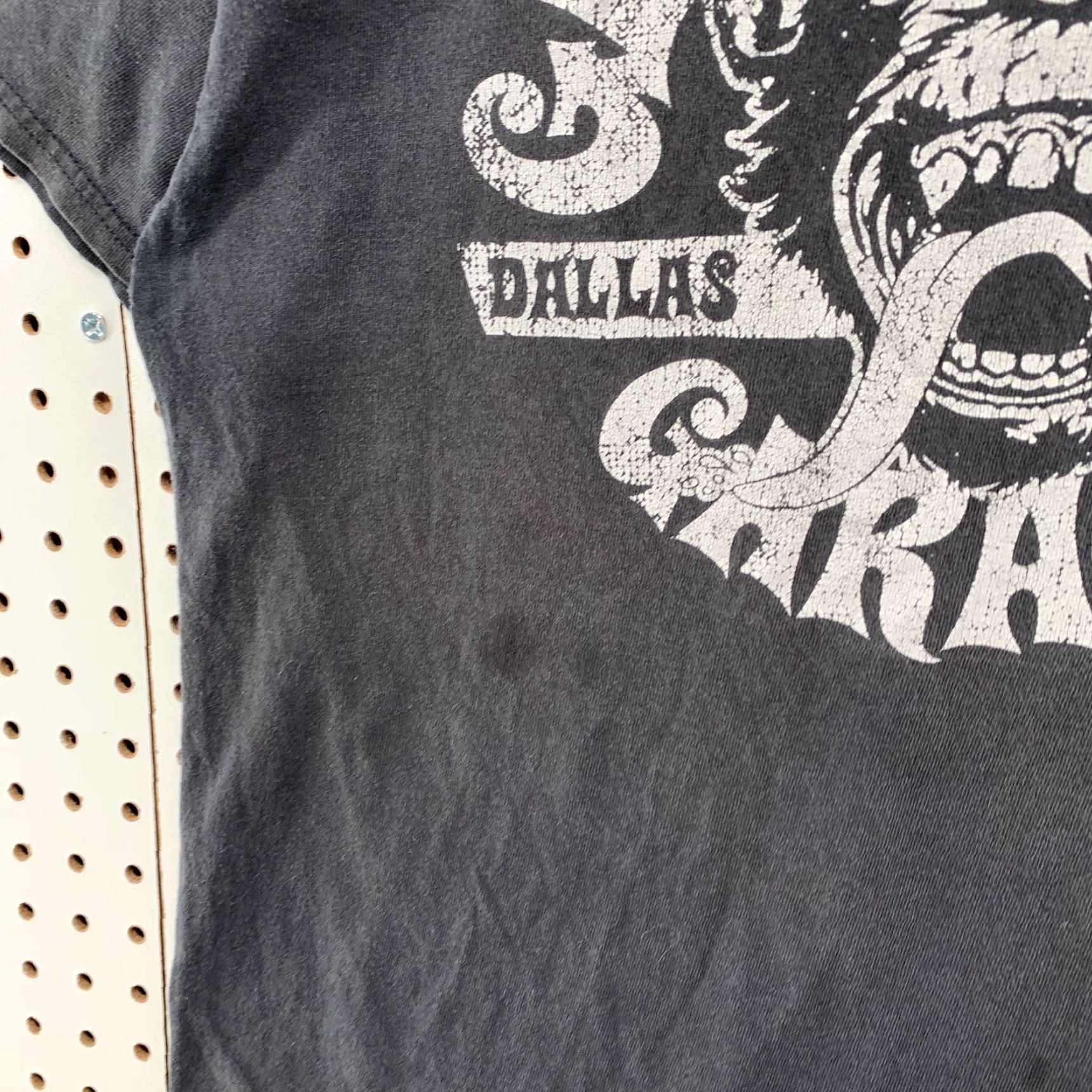 GAS Gas Monkey Garage Shirt Mens L Black Faded Car Tv Show Restoration Graphic Print N/A? Size US L / EU 52-54 / 3 - 6 Thumbnail