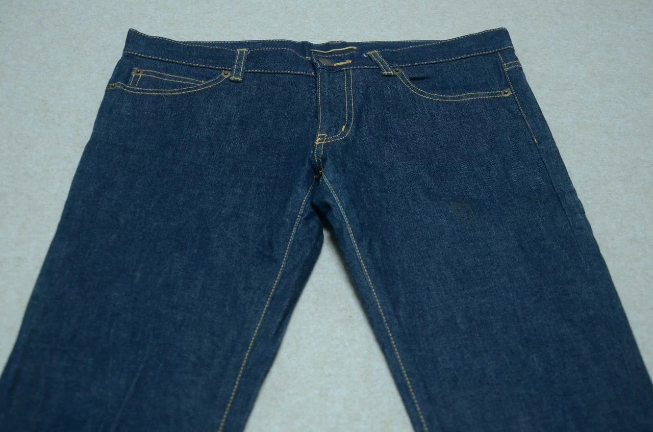 Saint Laurent Paris SLP Hedi D01 Raw Denim 30 Mint Size US 30 / EU 46 - 2 Thumbnail