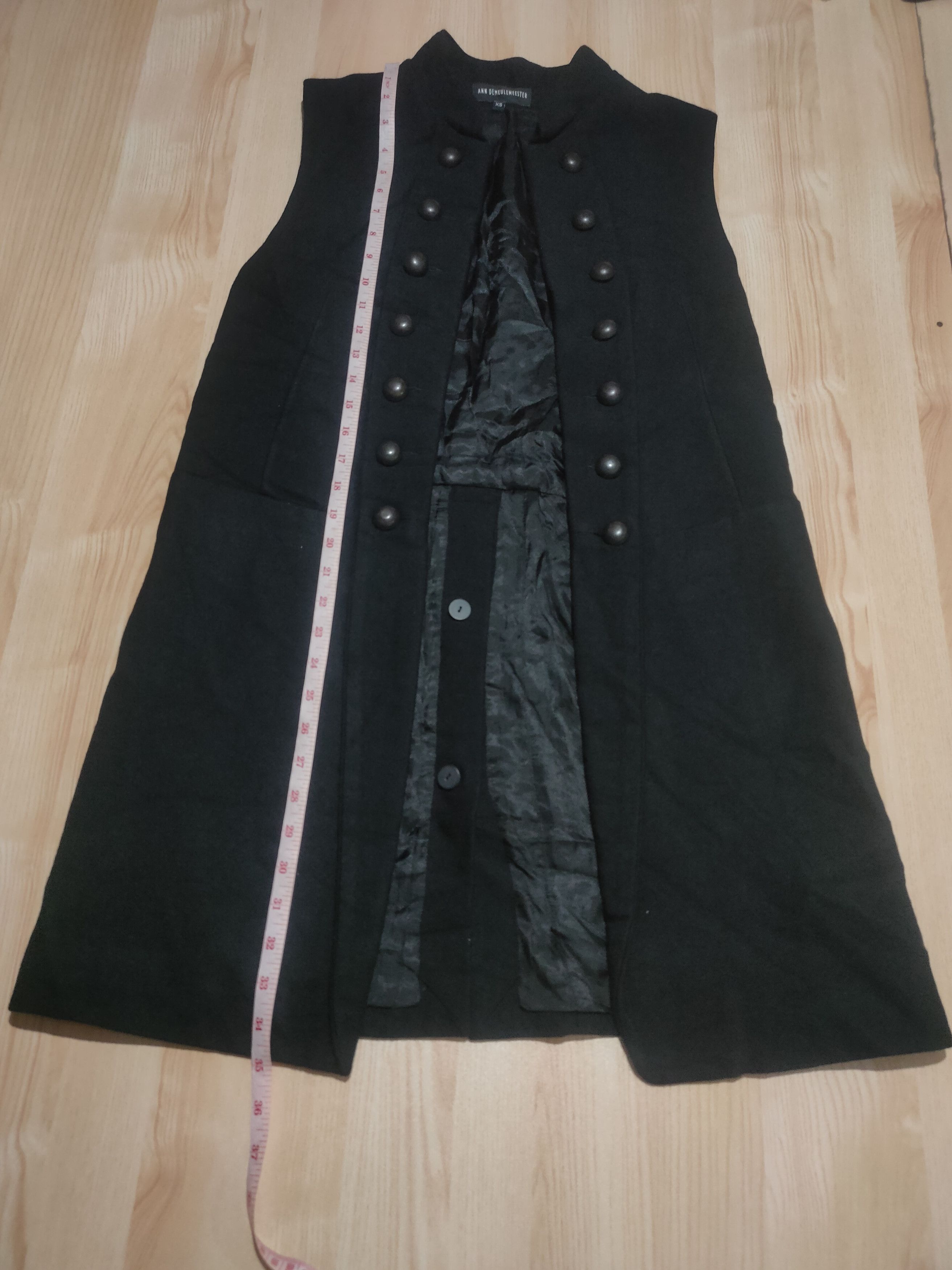 Ann Demeulemeester ANN DEMEULEMEESTER WOOL ARCHIVE RUNWAY VEST Size XS / US 0-2 / IT 36-38 - 10 Thumbnail