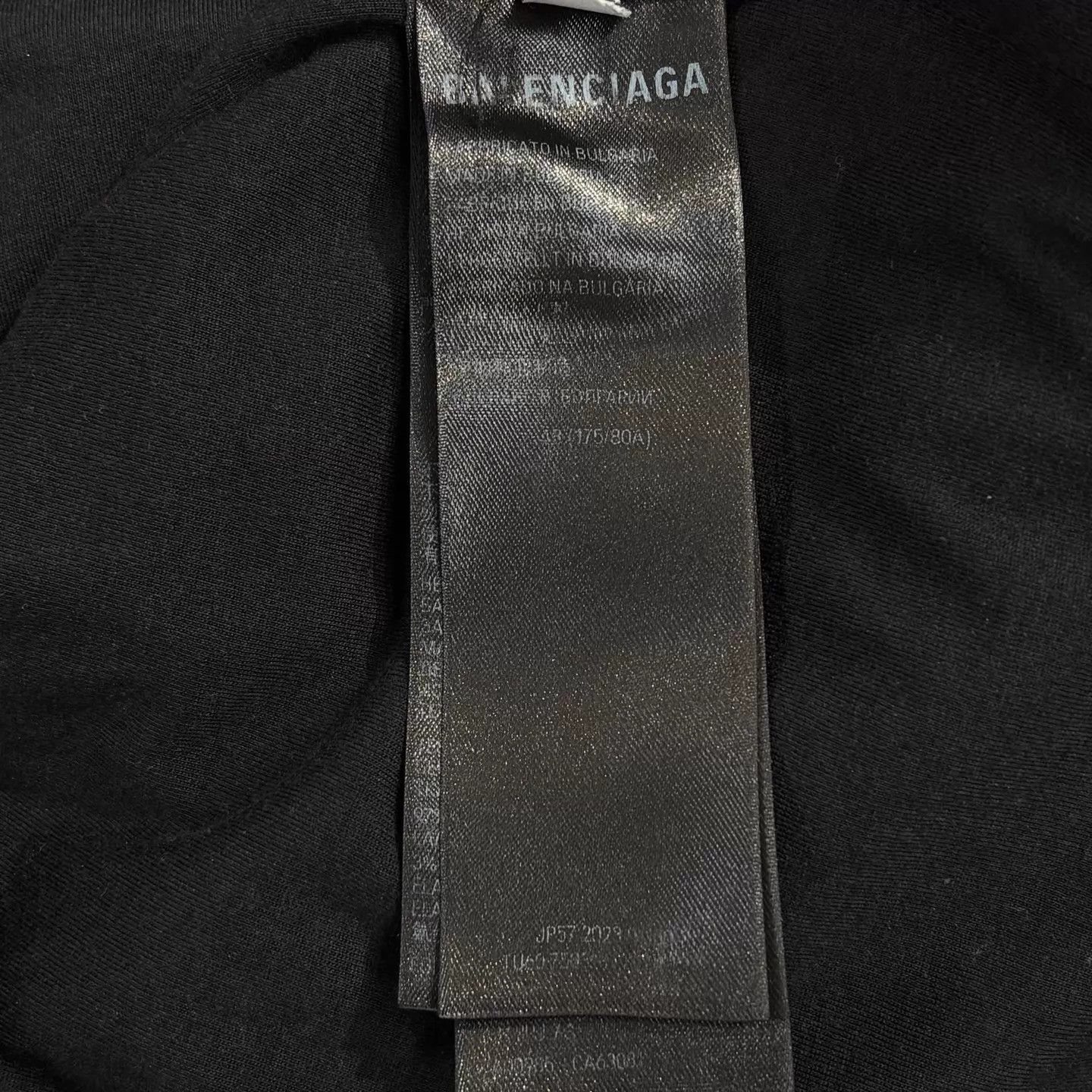 Balenciaga Balenciaga FW22 logo print black jacket Size US M / EU 48-50 / 2 - 4 Thumbnail