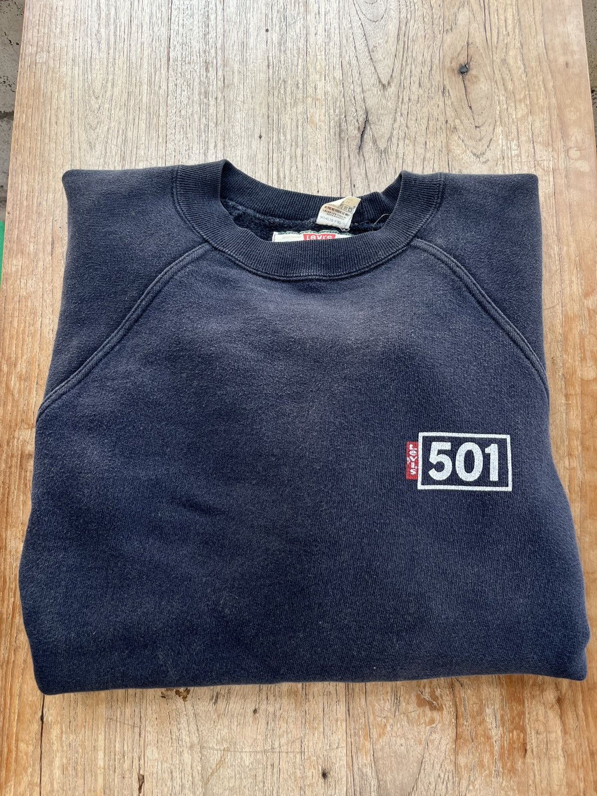Levi's × Vintage Vintage Levi’s 501 SweaterShirt 90’s Size US M / EU 48-50 / 2 - 1 Thumbnail