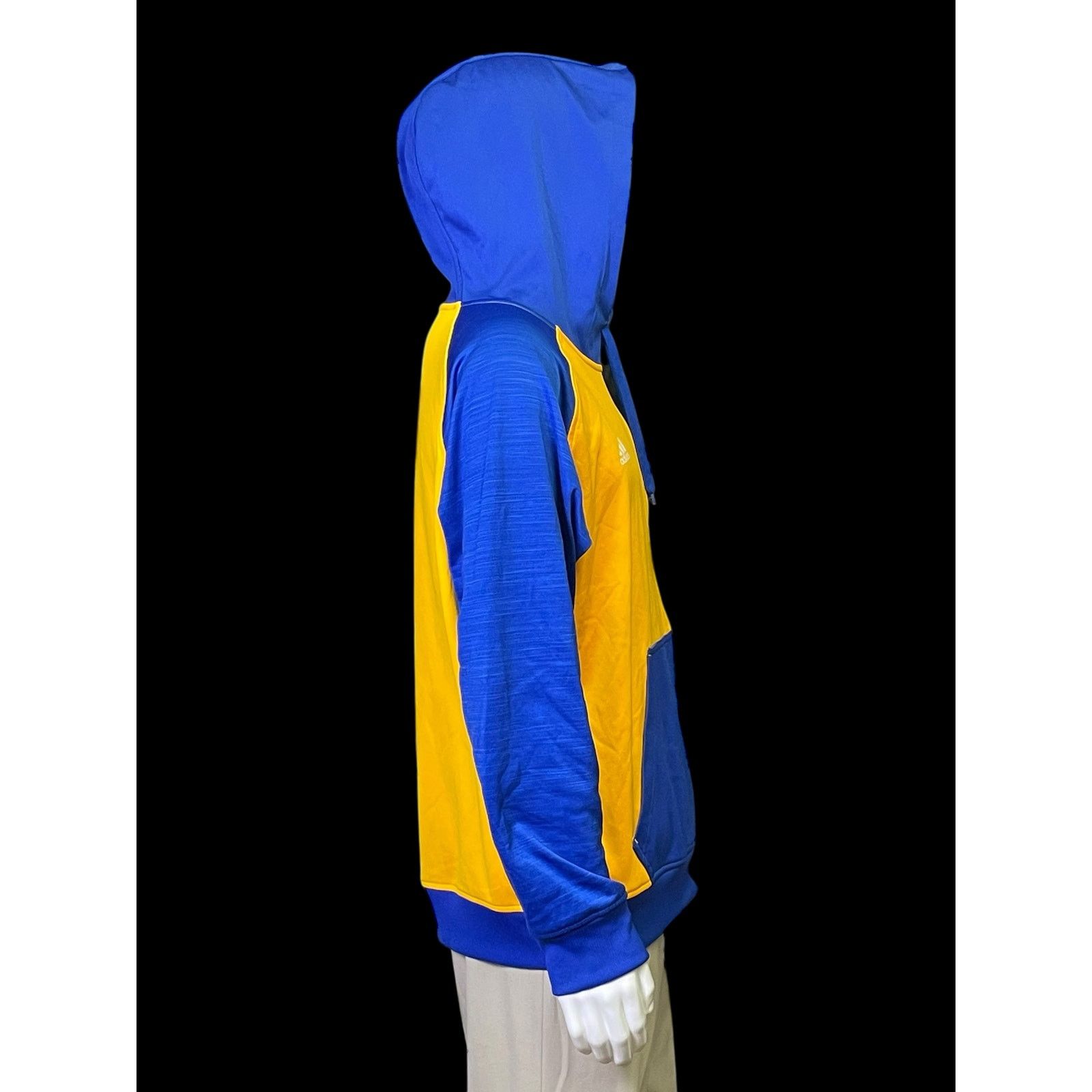 Adidas Adidas NBA Golden State Warriors Zip Up Long Sleeves Hoodie Size US L / EU 52-54 / 3 - 3 Thumbnail