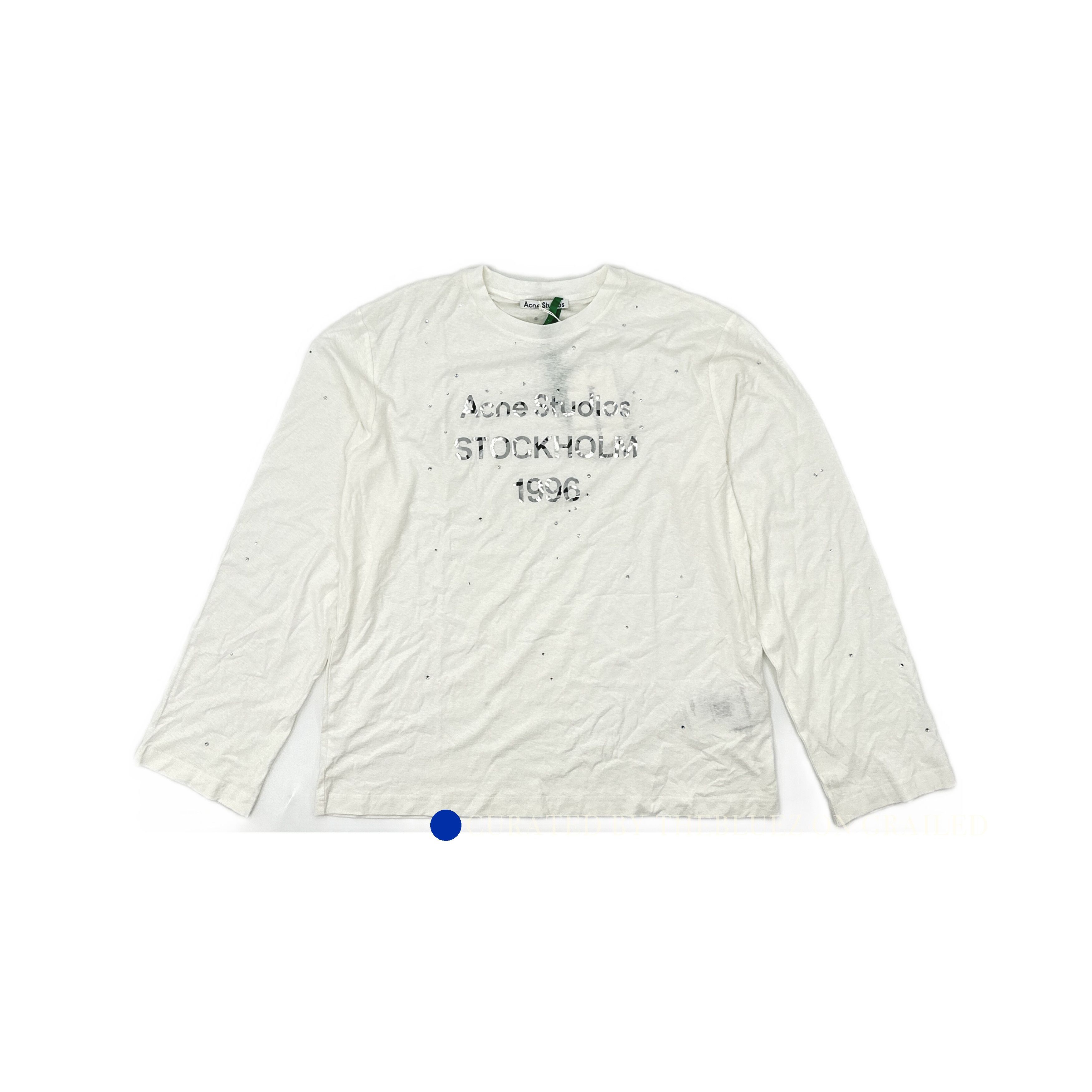Acne Studios 1996 Crystal Long Sleeve T-Shirt Size US M / EU 48-50 / 2 - 1 Thumbnail