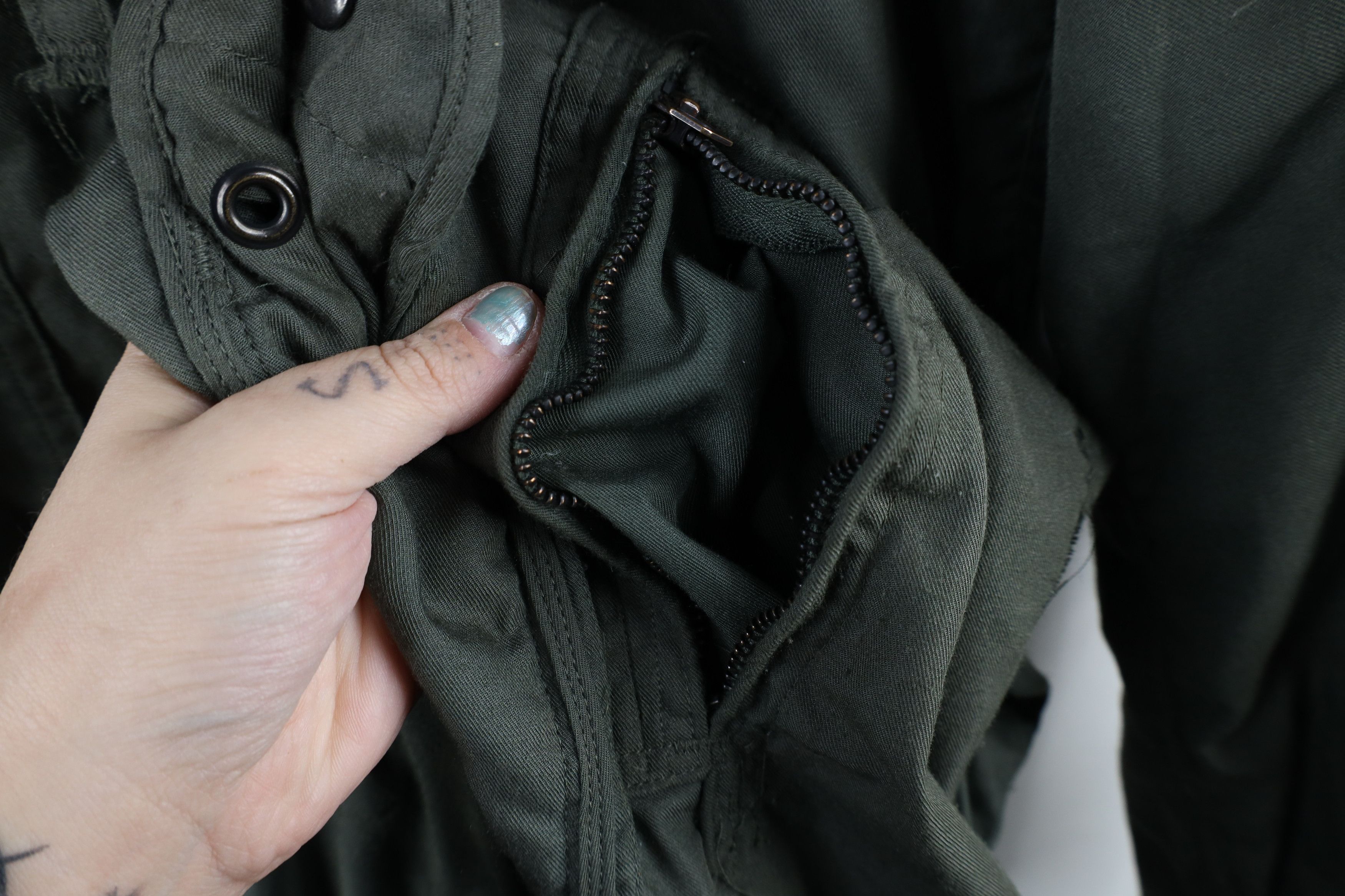 Vintage Vintage 70s Vietnam War CWU 27/P Flying Coveralls Suit Size US M / EU 48-50 / 2 - 13 Thumbnail