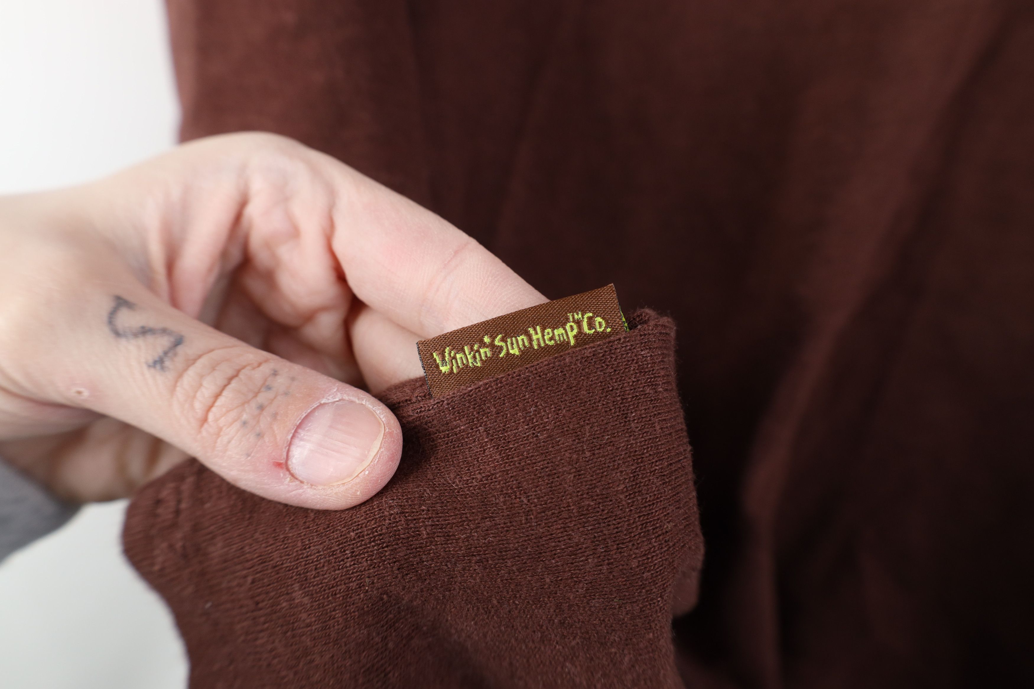 Vintage Vintage Y2K Streetwear Hemp Organic Cotton T-Shirt Brown Size US XXL / EU 58 / 5 - 9 Thumbnail