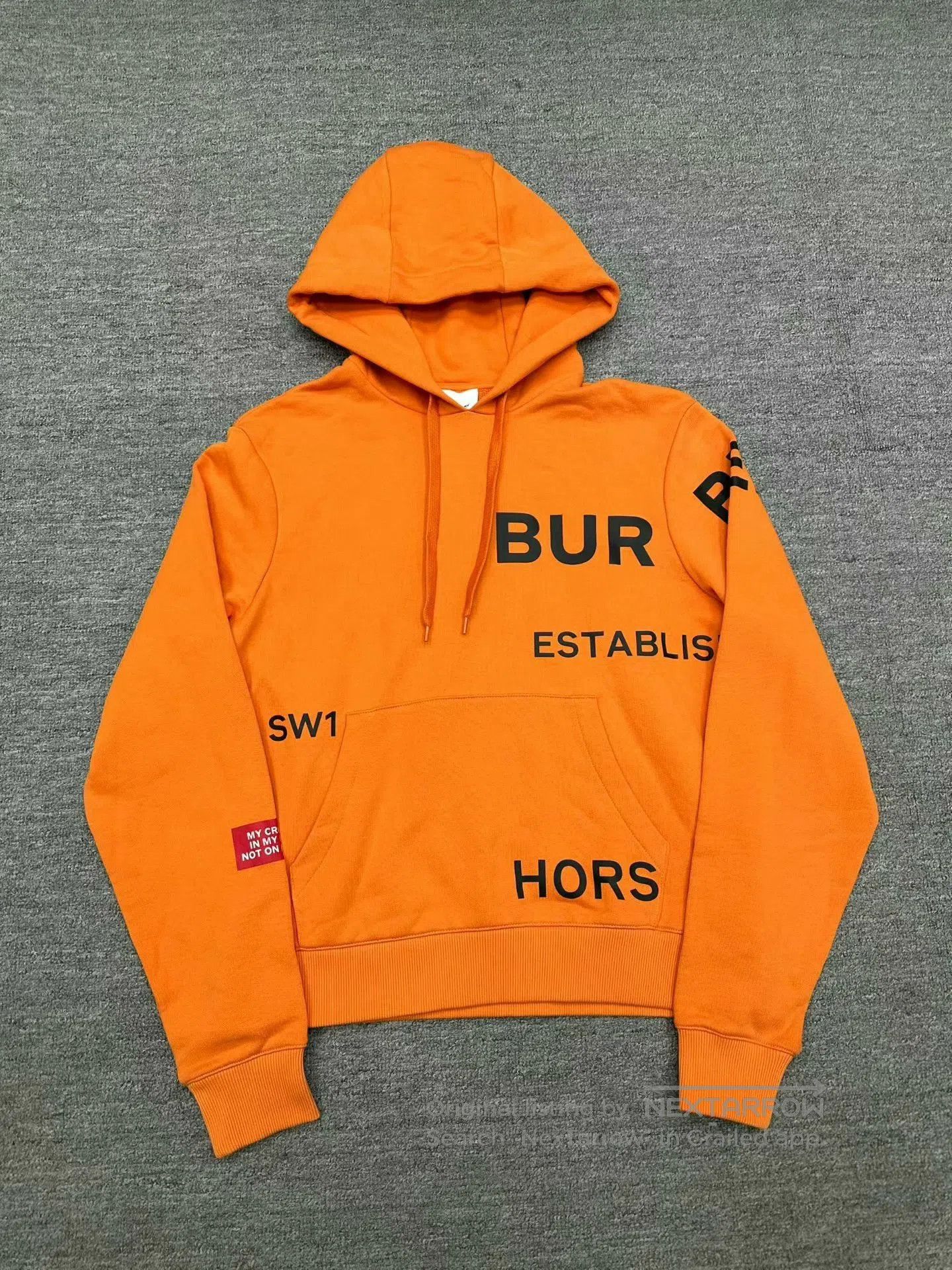 Burberry burberry bright orange graphic hoodie xs. Size US XS / EU 42 / 0 - 1 Thumbnail