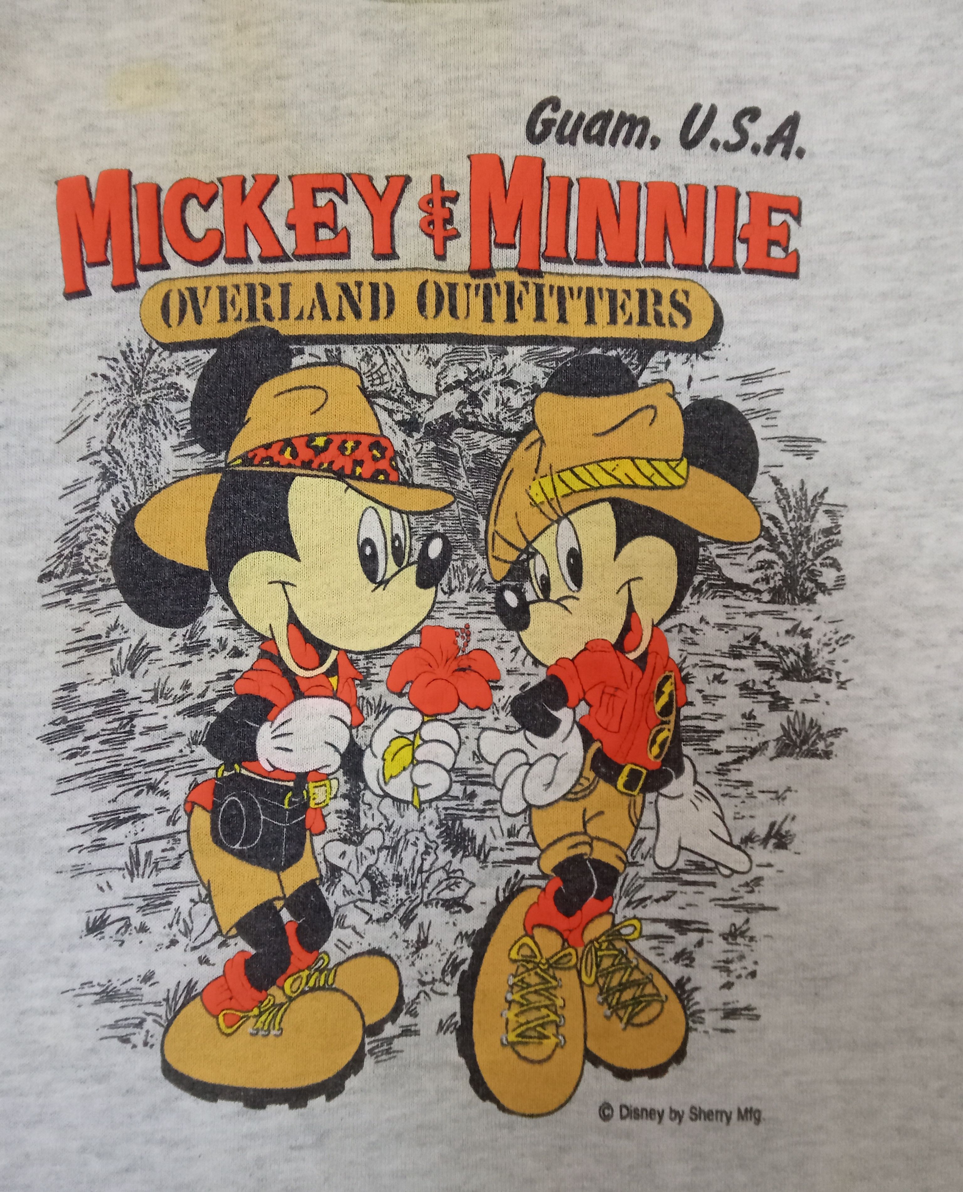 Vintage Mickey & Minnie Overland Outfitters Vintage Kids T Shirt Size US XXS / EU 40 - 1 Thumbnail