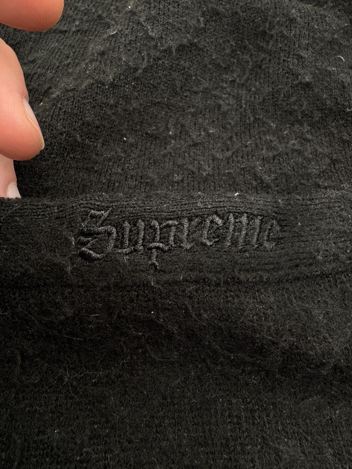 Supreme Supreme Brushed Checkered Mohair Cardigan Size US M / EU 48-50 / 2 - 3 Thumbnail