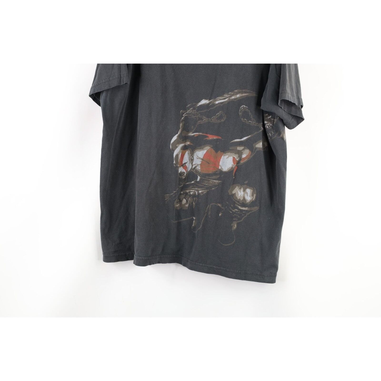 Playstation Vintage 2007 Playstation 2 God of War Kratos Game T-Shirt Size US L / EU 52-54 / 3 - 3 Thumbnail
