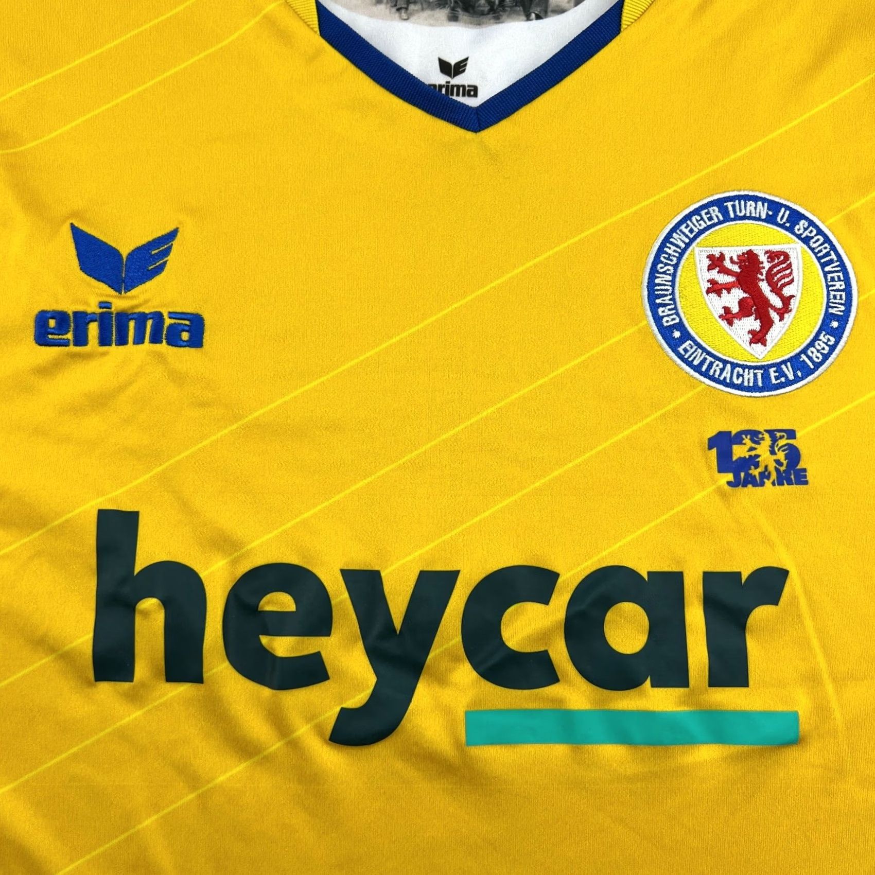Nike Eintracht Braunschweig 2020 2021 Home Football Jersey Mens 2XL XXL Erima Shirt Nike Shirt Jersey Yellow Football Mens 2XL XXL Size US XXL / EU 58 / 5 - 6 Thumbnail