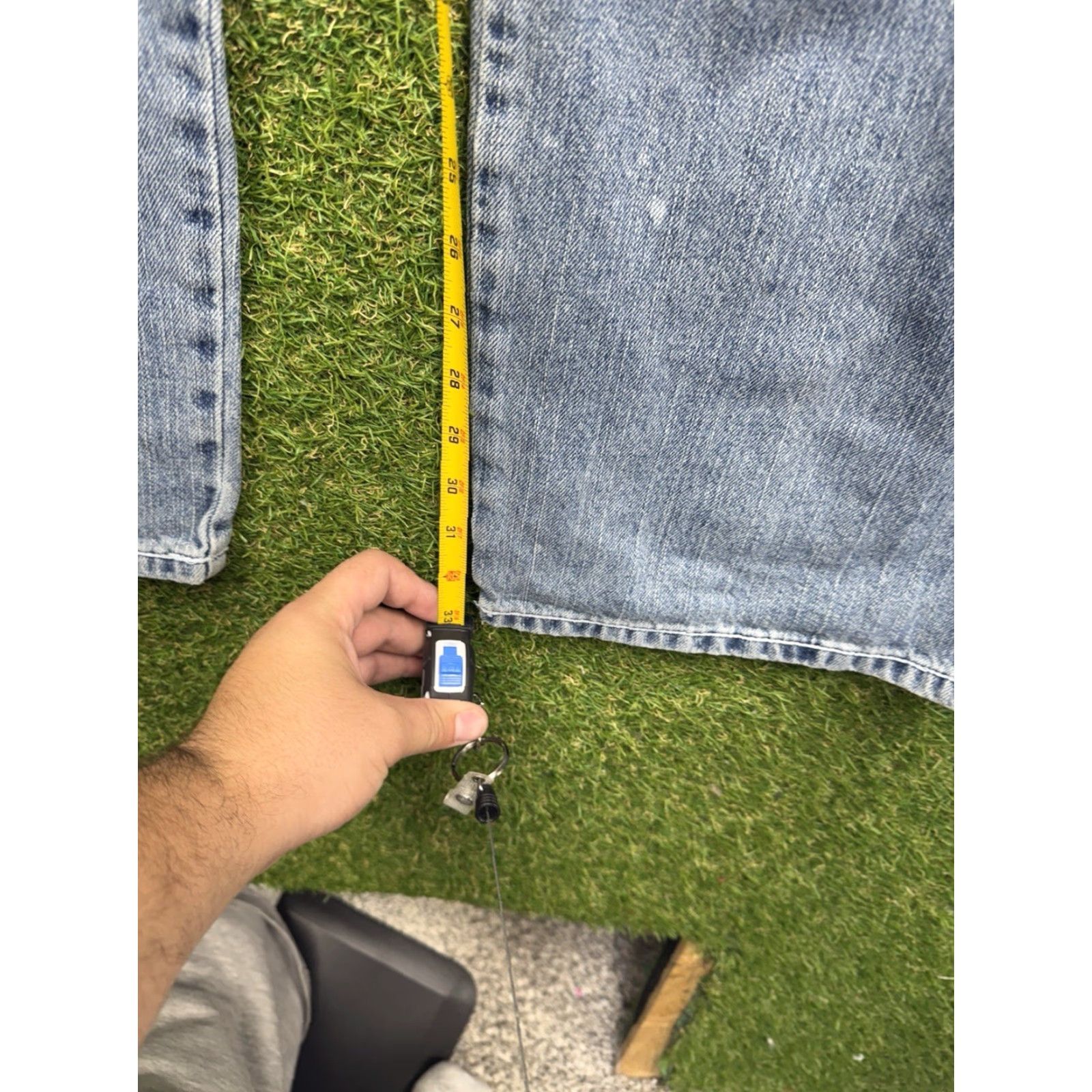 Enyce Enyce Jeans 44x33 Mens Wide Leg Baggy Hip Hop Skater JNCO Casual 2000s 90s Y2K Size US 44 / EU 60 - 7 Thumbnail
