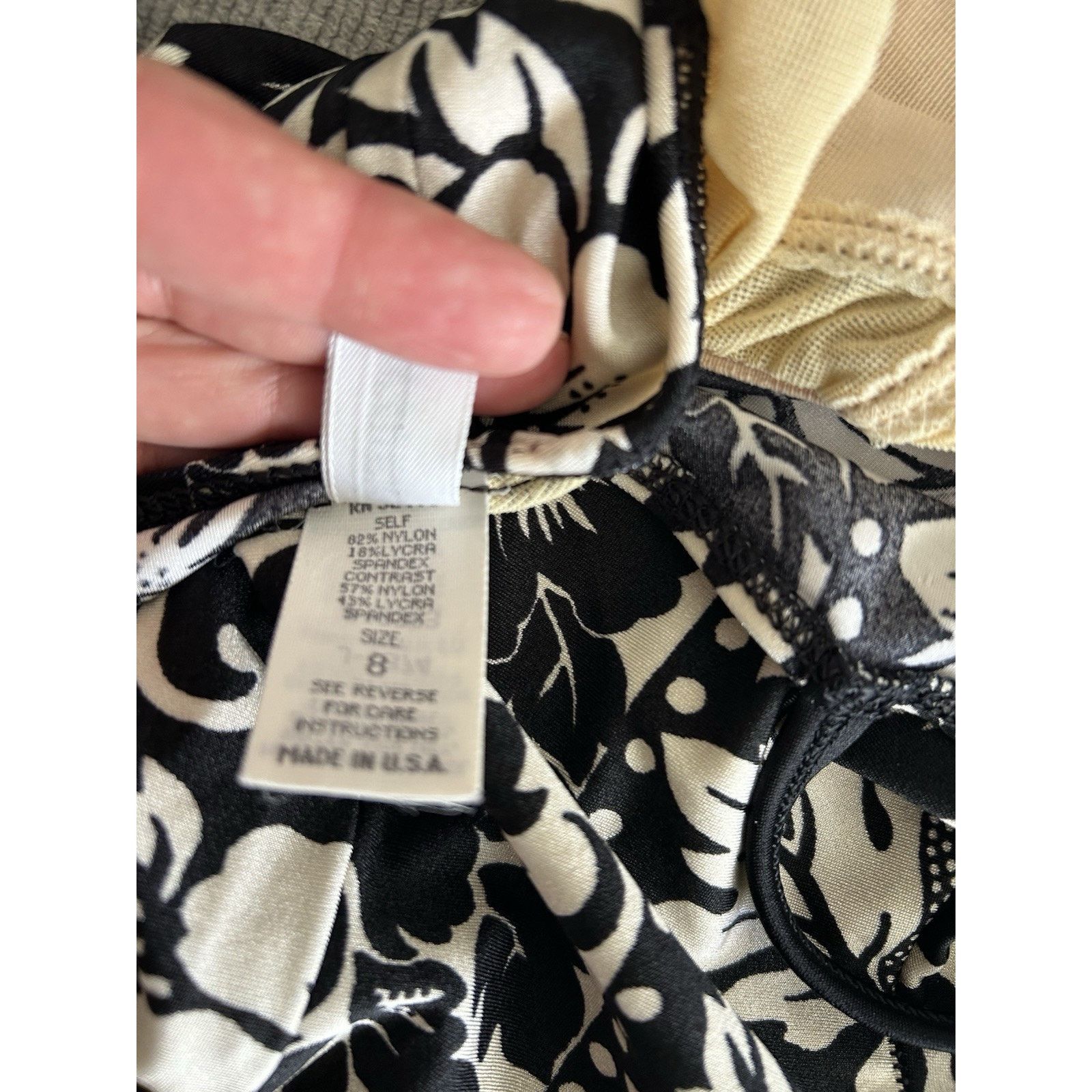 Other Vintage La Blanca One piece Swimsuit Skirt 8 Floral Retro Size ONE SIZE - 9 Thumbnail