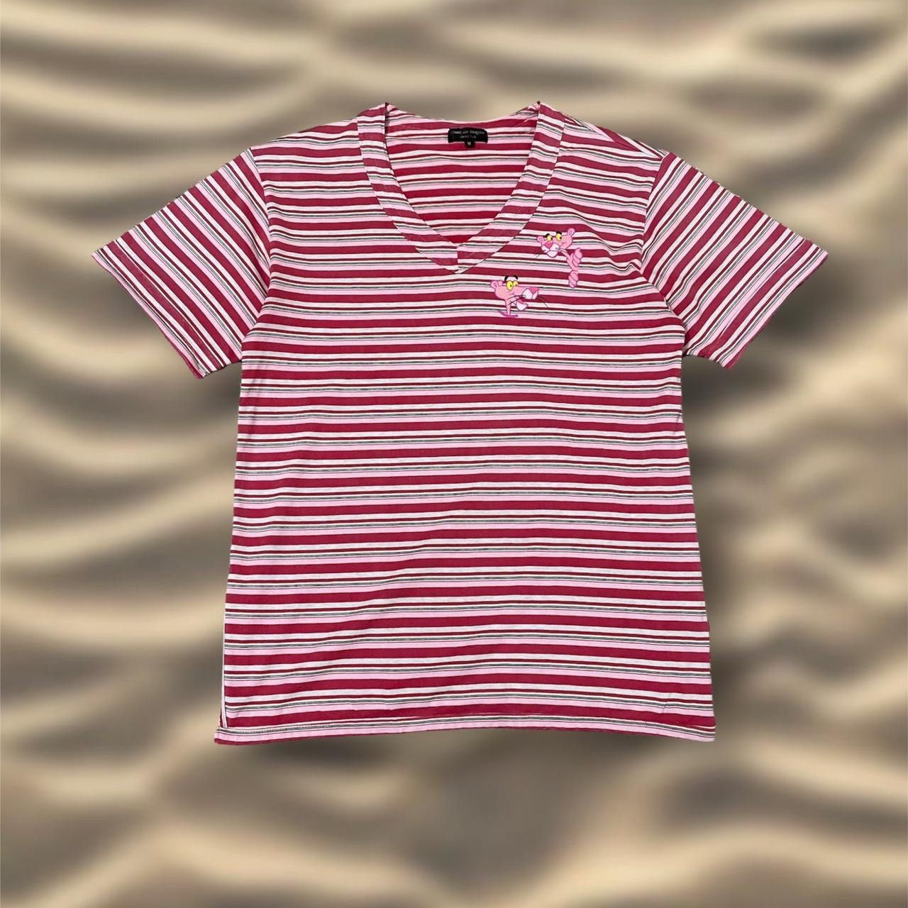 Comme des Garcons Homme Plus Comme Des Garcons Homme Plus SS/2005 Pink Panther Tee Size US M / EU 48-50 / 2 - 1 Thumbnail