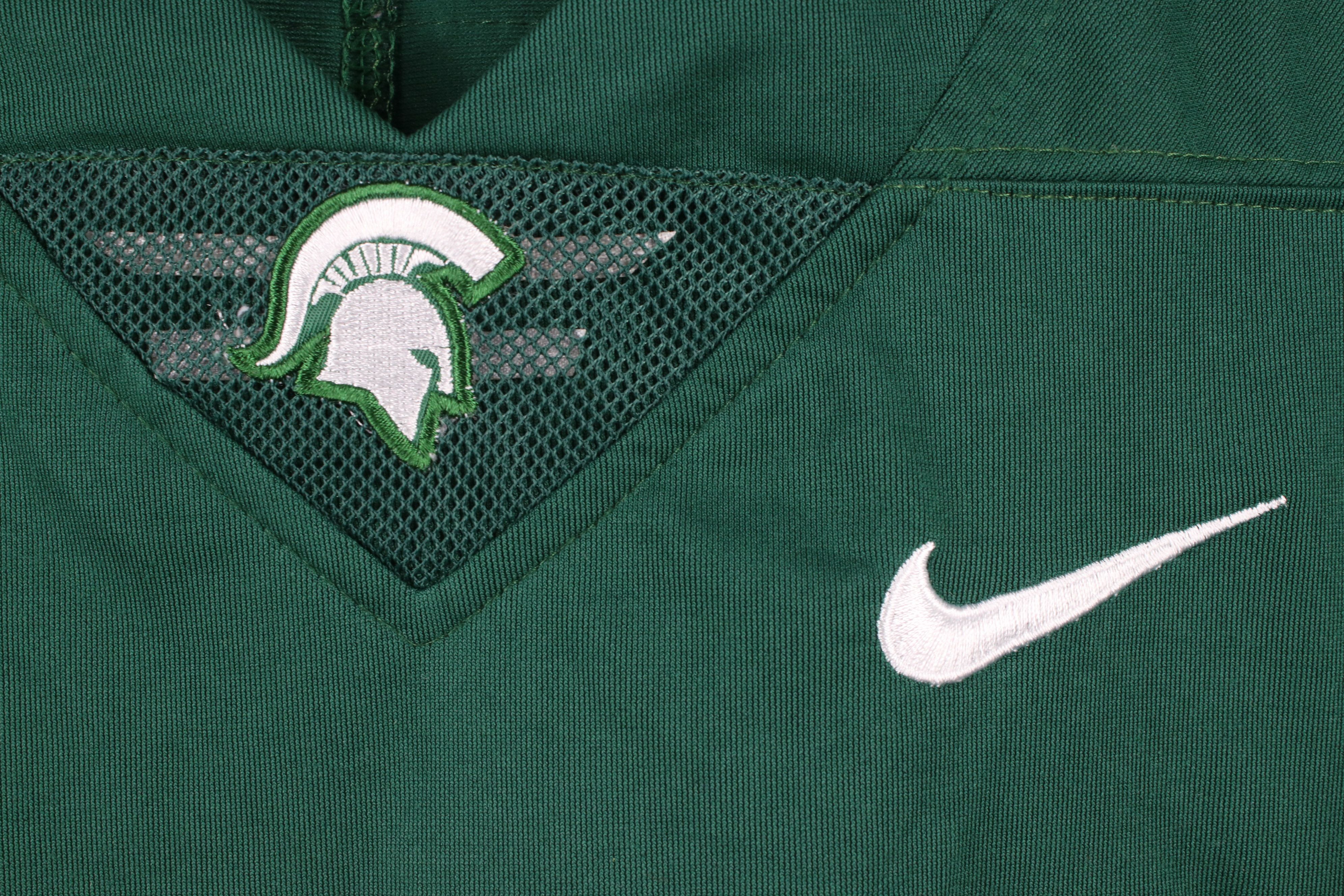 Nike × Vintage Vintage Y2K Nike Michigan State University Football Jersey Size US S / EU 44-46 / 1 - 4 Thumbnail