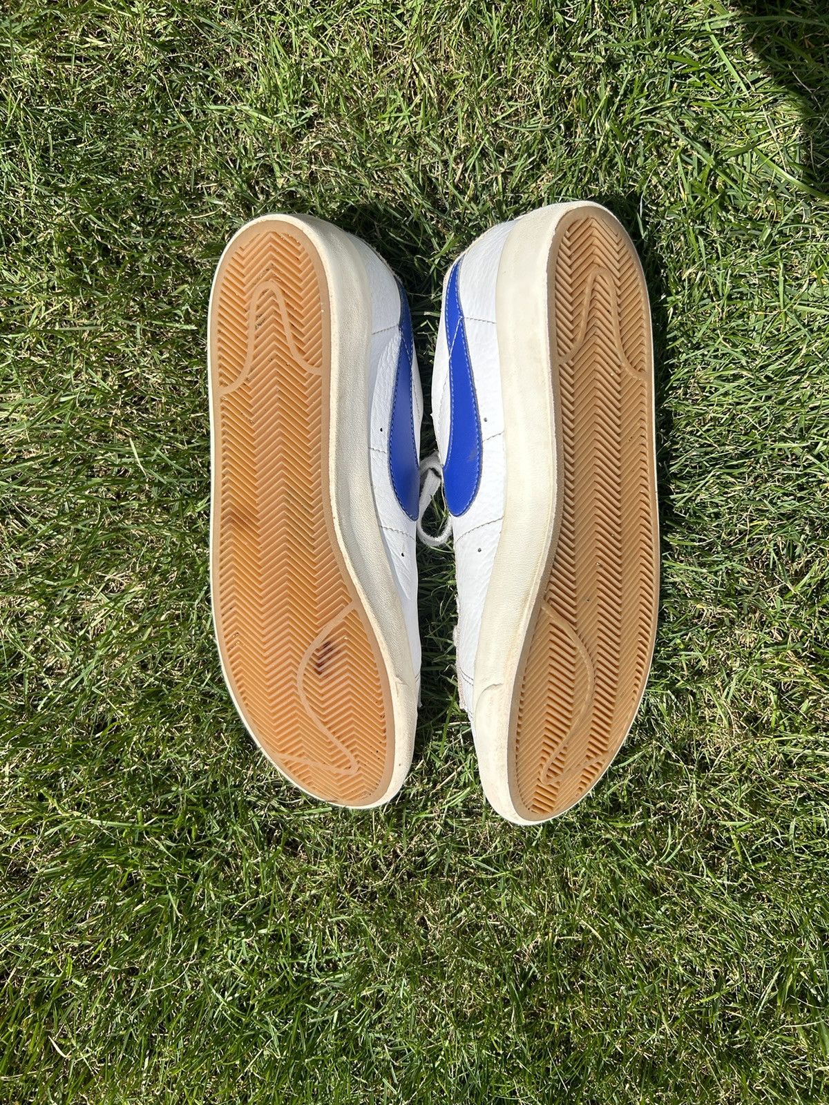 Nike × Vintage Nike Blazer Low Leather Size US 8.5 / EU 41-42 - 5 Thumbnail