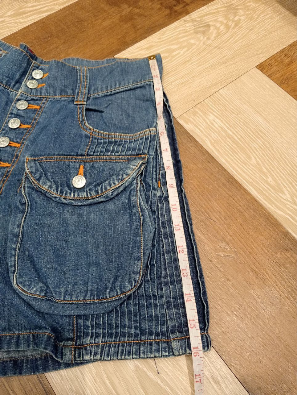 Issey Miyake VINTAGE SUNAOKUWAHARA ISSEY MIYAKE BUTTON SHORTPANTS Size US 33 - 14 Thumbnail