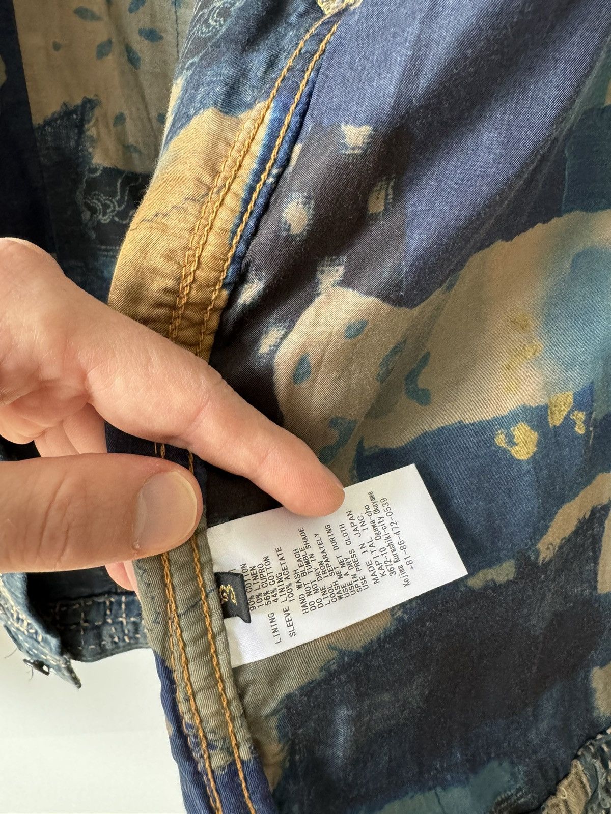 Kapital [3] Boro Spring 1st Jacket (AW22) Size US L / EU 52-54 / 3 - 19 Thumbnail