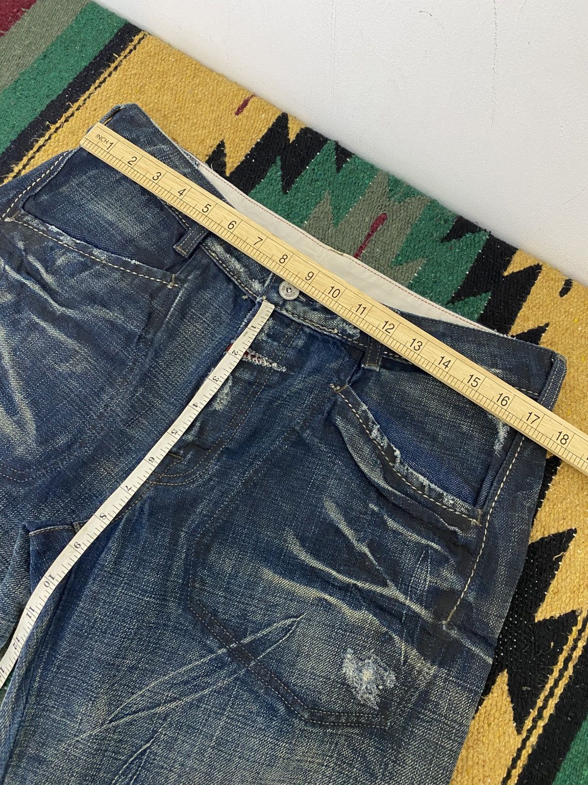 Marithe + Francois Girbaud Marithe Francois Girbaud Vintage Mudwash Denim Japan Size US 34 / EU 50 - 3 Thumbnail