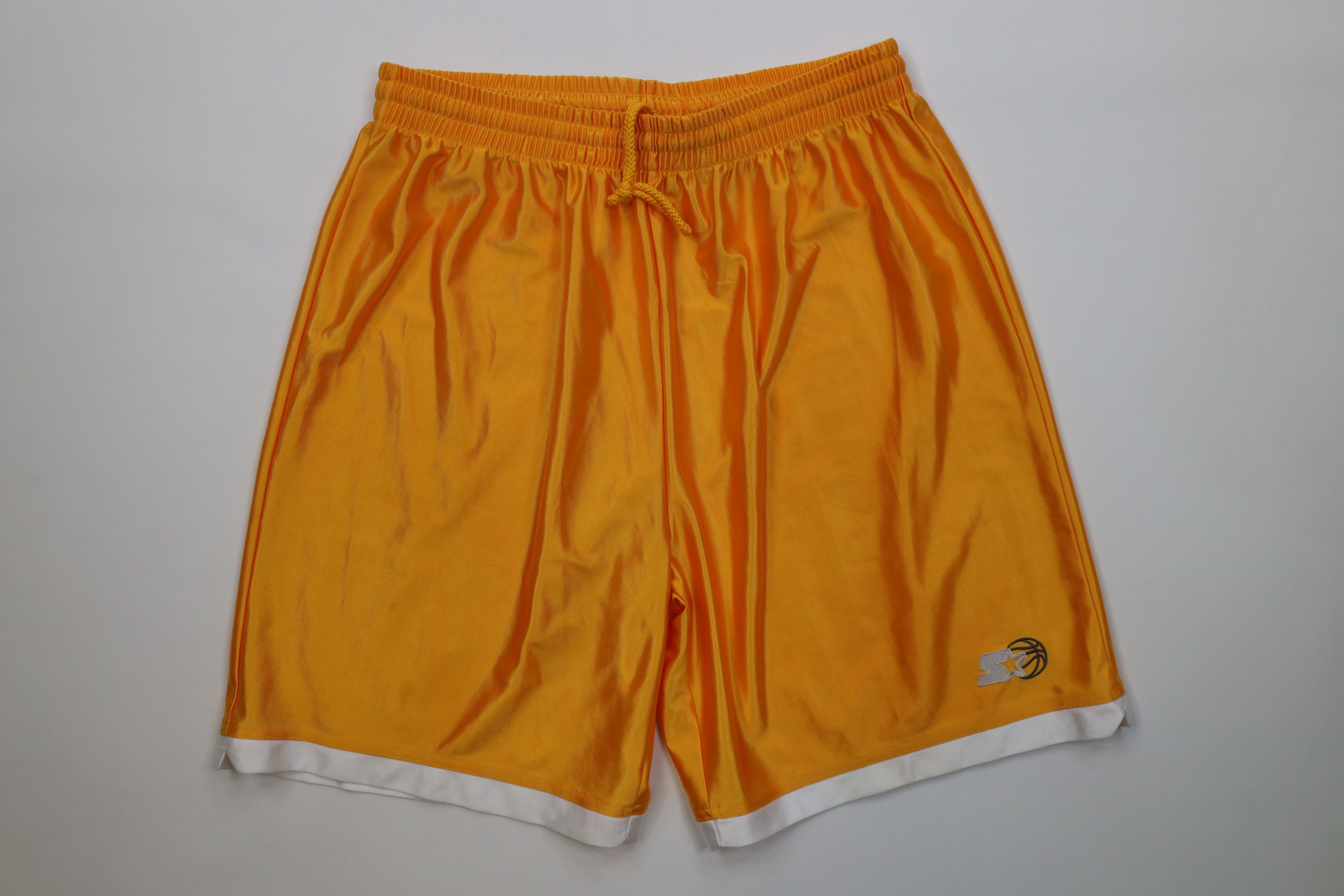 Starter Vintage 90s Starter Polyester Block Gym Basketball Shorts Size US 34 / EU 50 - 1 Thumbnail
