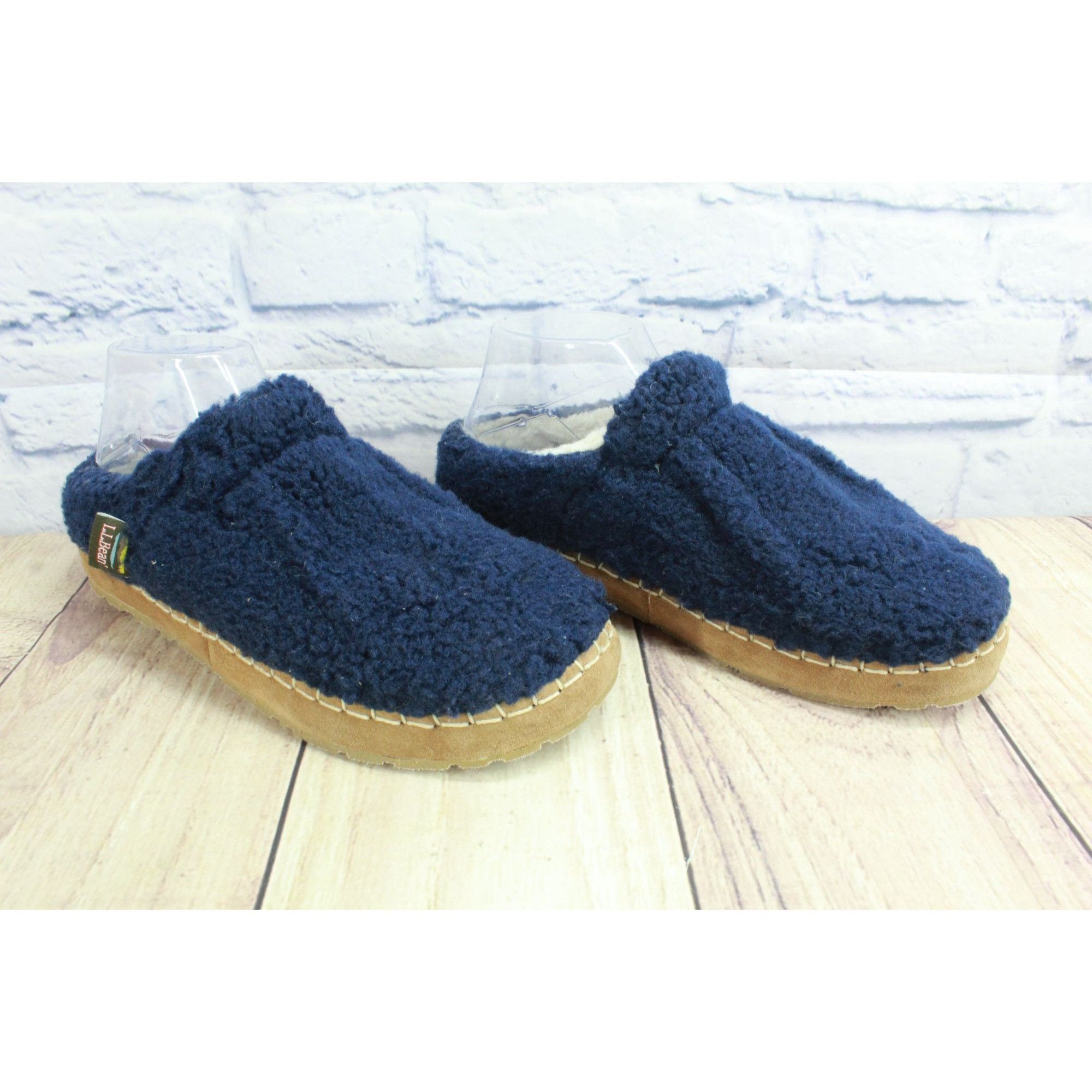 L.L. Bean LL Bean Fleece Lined Water Resistant Cozy Slipper Scuffs Size US 8 / IT 38 - 3 Thumbnail