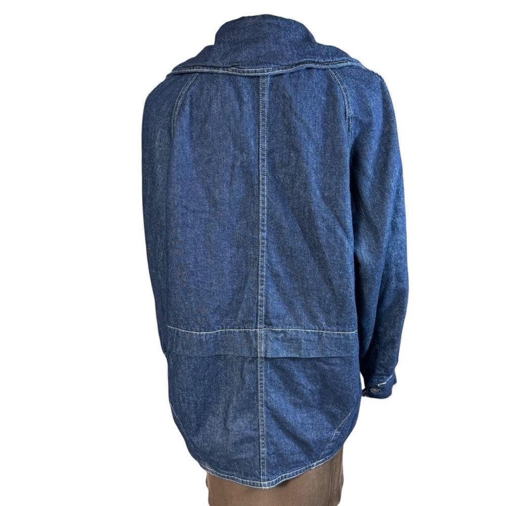 Free People New Free People Denim Car Coat Size S Size S / US 4 / IT 40 - 5 Thumbnail