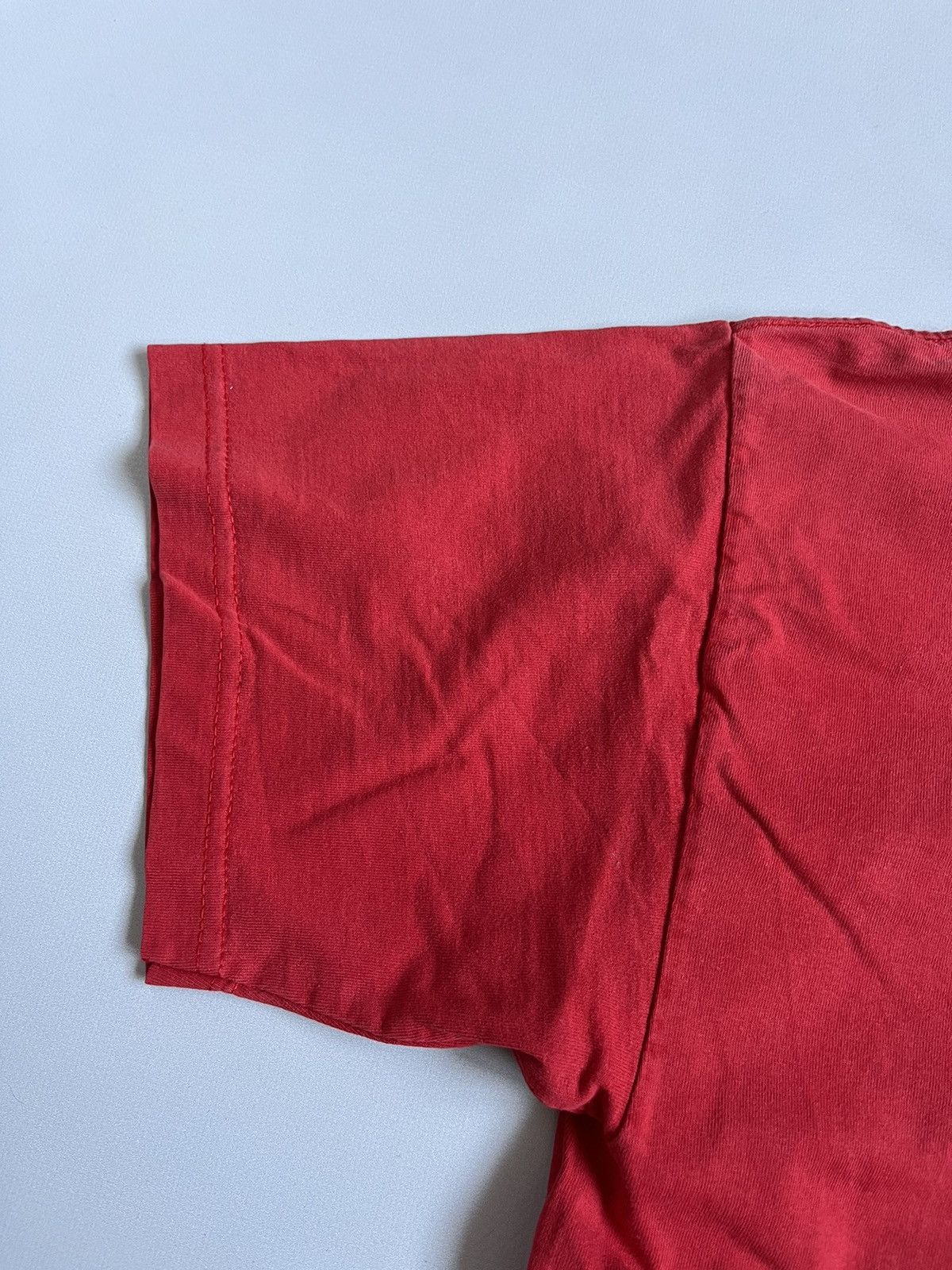 Mtv Vintage 2003 Jackass MTV Fruit Of The Loom Red Faded T-shirt Size US M / EU 48-50 / 2 - 9 Thumbnail