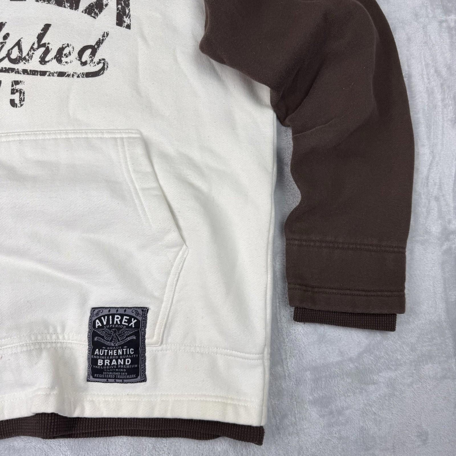 Avirex Vintage Avirex Established 1975 Hoodie Fleece L Skater Y2K Size US L / EU 52-54 / 3 - 6 Thumbnail