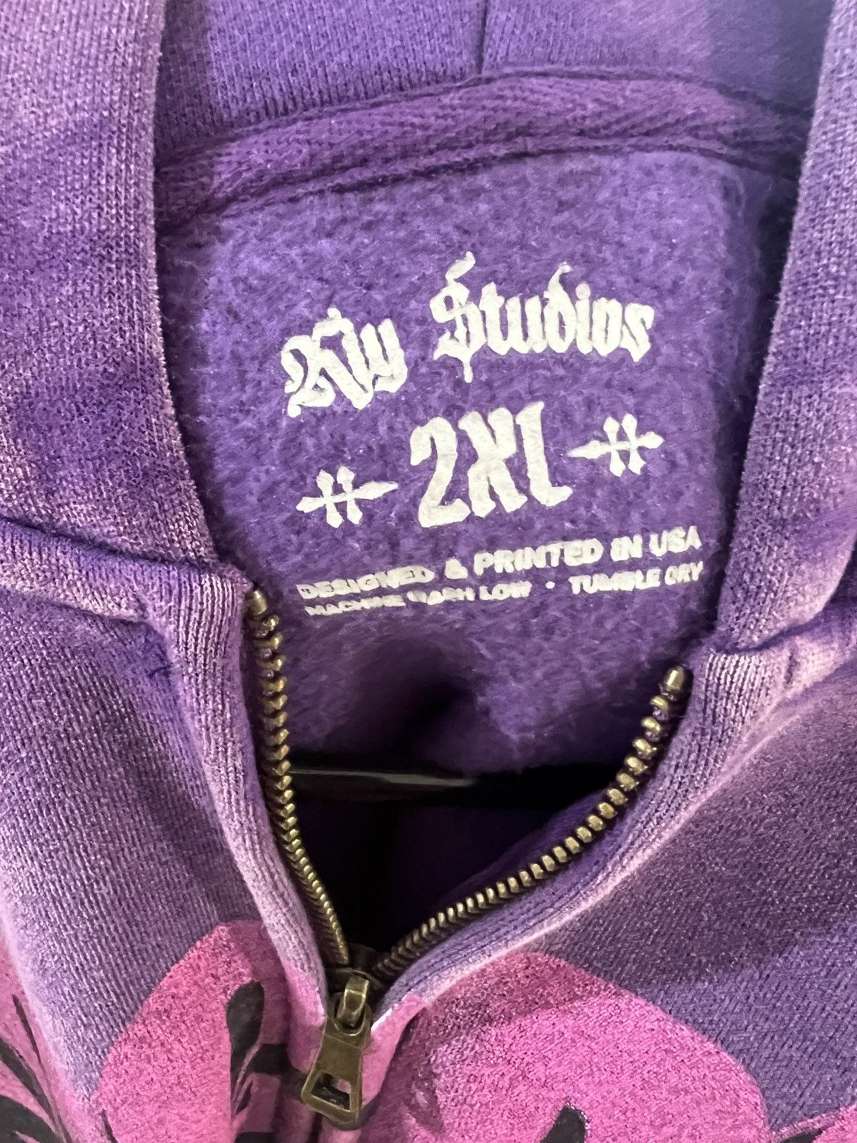Other KIY STUDIOS "SCREWED UP WORLD" ZIP Size US XXL / EU 58 / 5 - 4 Thumbnail