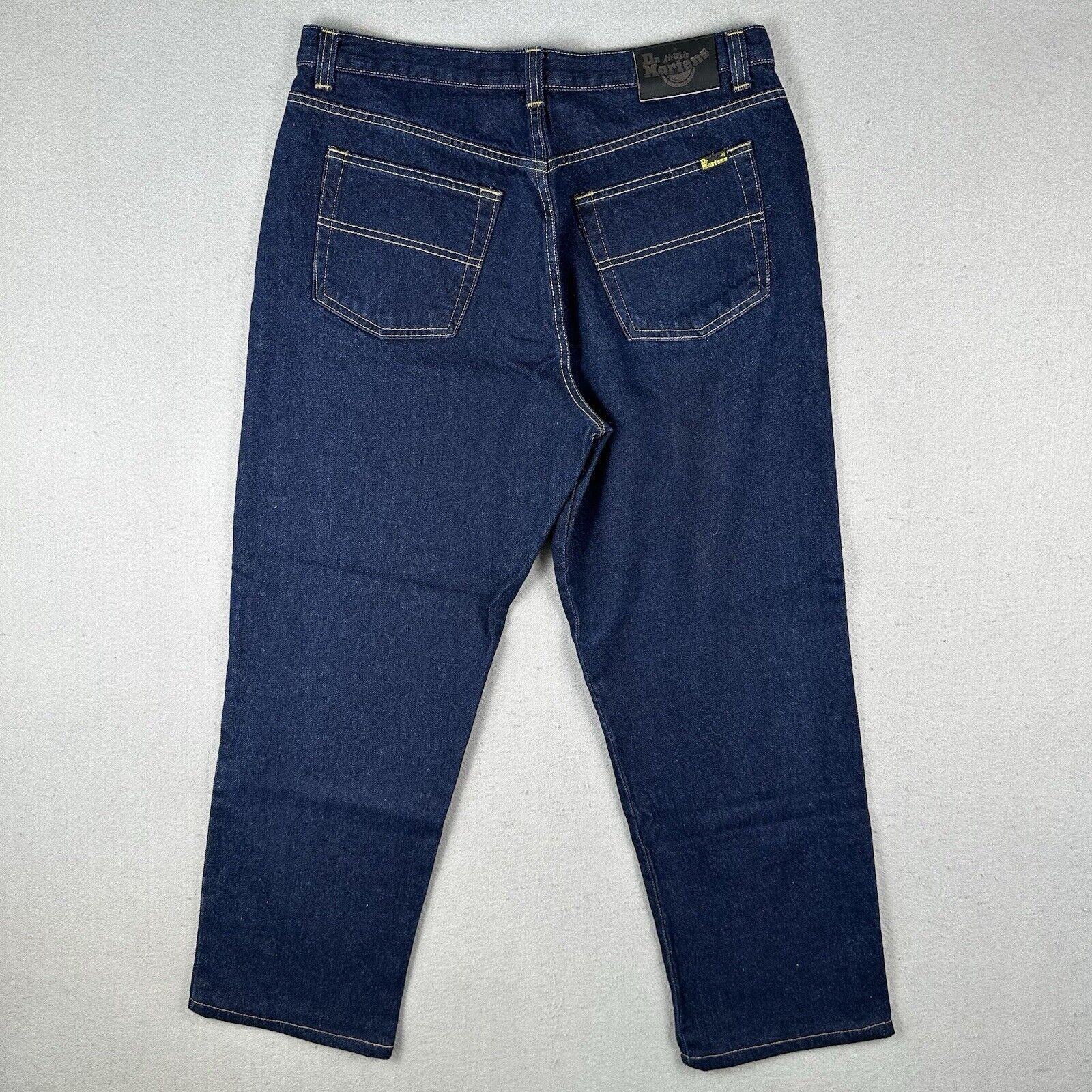 Dr. Martens Dr Marten Air Wair Relaxed Fit Jeans Men’s 36x32 Blue Denim Size US 36 / EU 52 - 19 Thumbnail