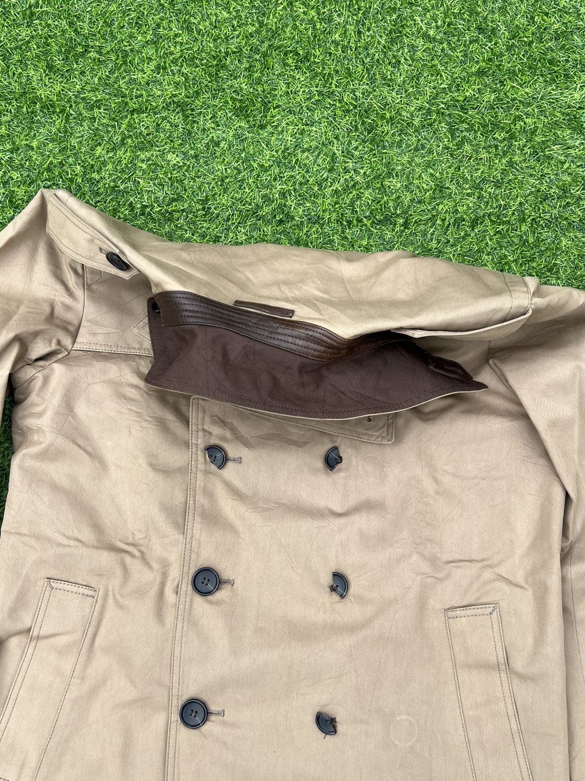 Coach Coach Men’s Beige Double-Breasted Trench Coat, Size M. Size US M / EU 48-50 / 2 - 12 Thumbnail