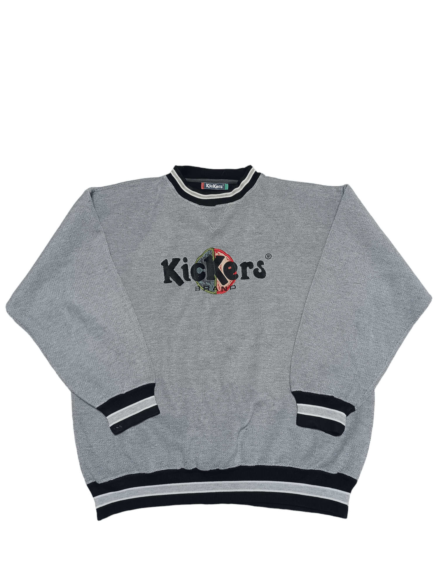 1990x Clothing Kickers Vintage KICKERS BRAND 90S VINTAGE BIGLOGO OVERSIZED SWEATSHIRT Grailed