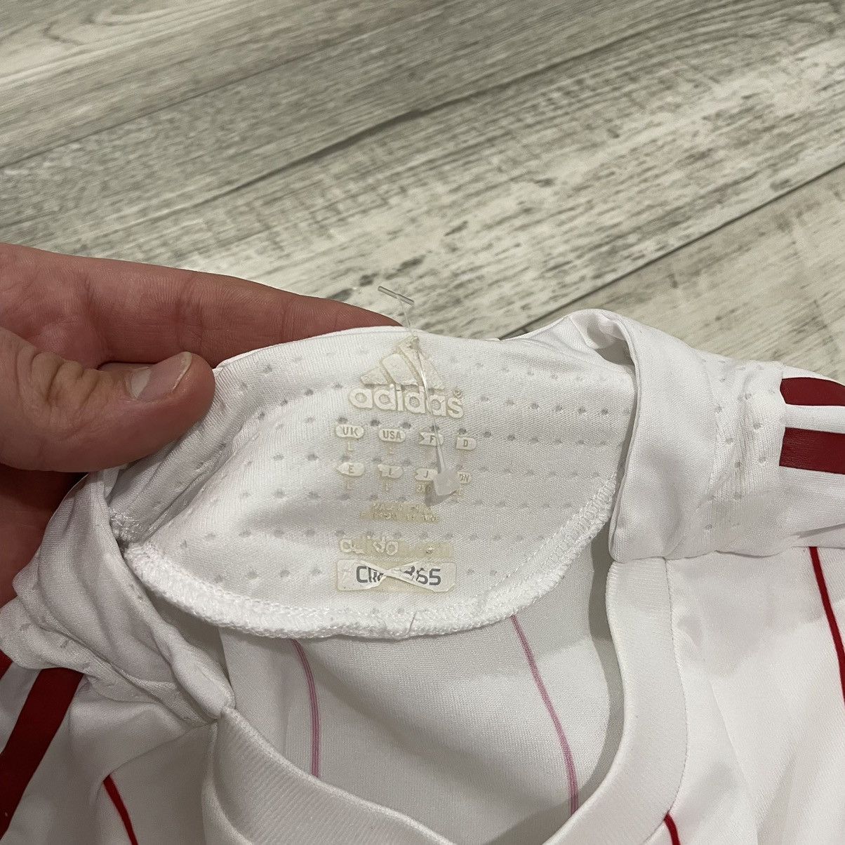 Pro Player Rare PRO Denmark DANSK 2007 Shirt Adidas longsleeve Jersey 3 Size US L / EU 52-54 / 3 - 5 Thumbnail