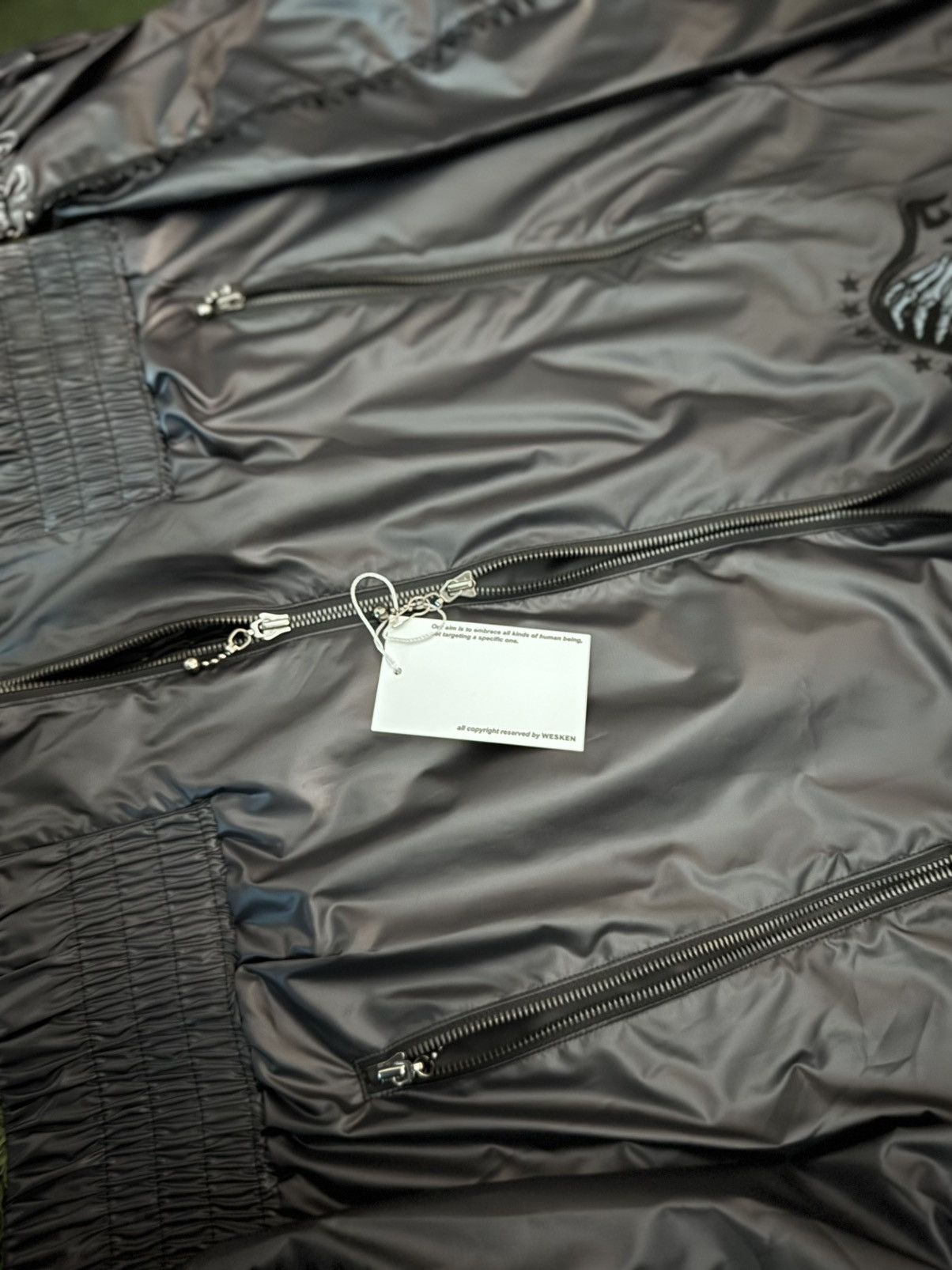 Japanese Brand [3] WESKEN (korean brand) ball chain embroidery windbreaker Size US XL / EU 56 / 4 - 4 Thumbnail