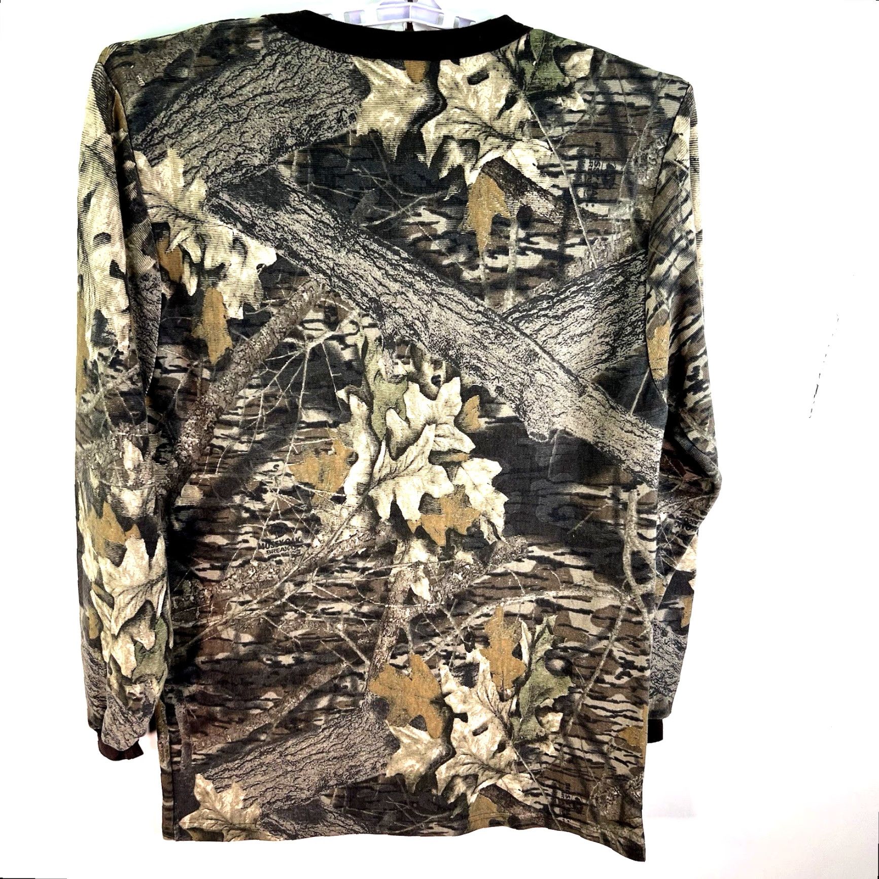 Vintage VINTAGE Mossy Oak T-Shirt Mens 2XL Crew Neck Long Sleeve Green Camouflage All Weather Outdoor Clothing Size US XXL / EU 58 / 5 - 6 Thumbnail