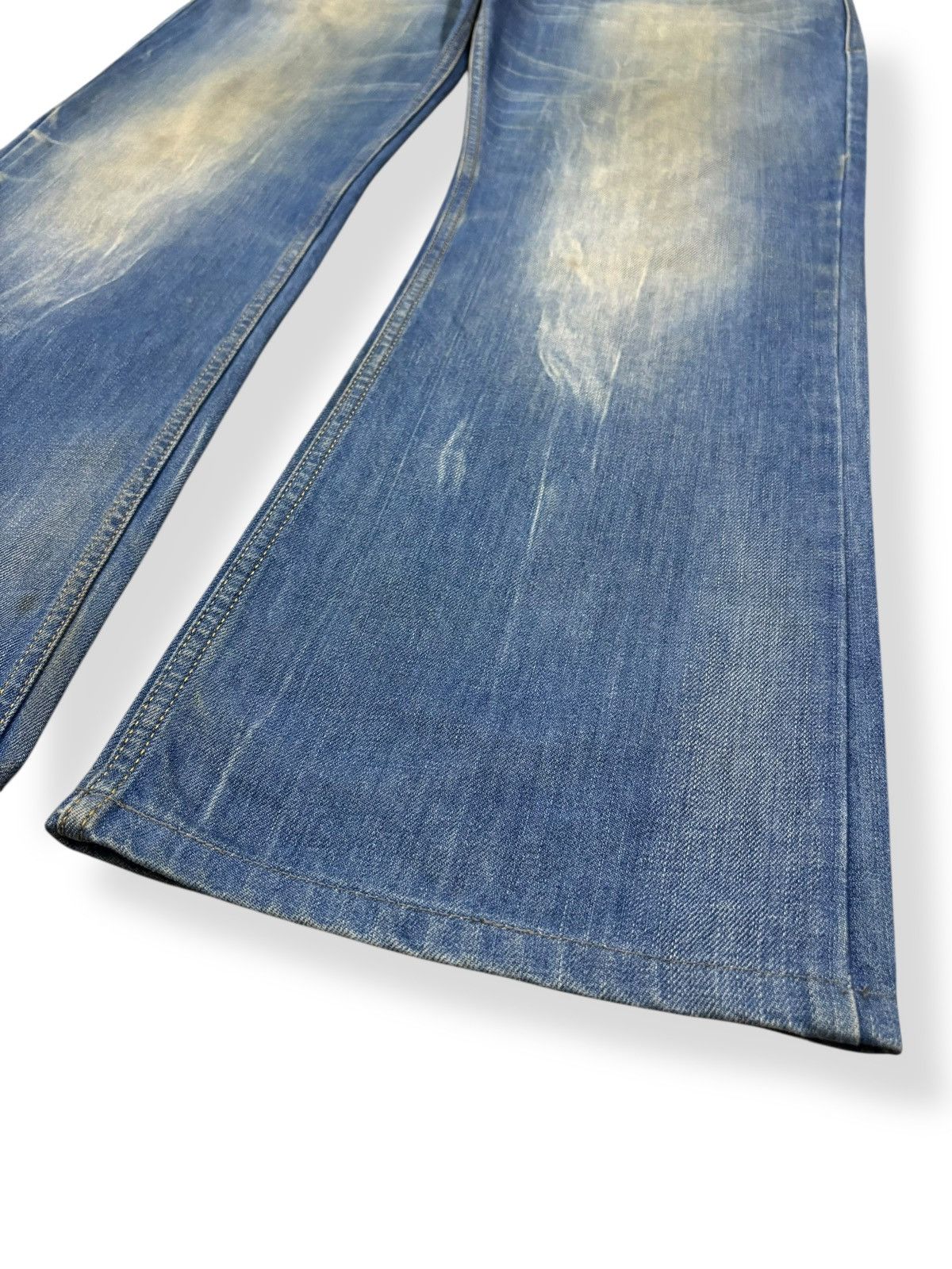 Diesel Vintage Diesel Industry Zatiny Mud Wash Bootcut Grunge Jeans Size US 36 / EU 52 - 9 Thumbnail