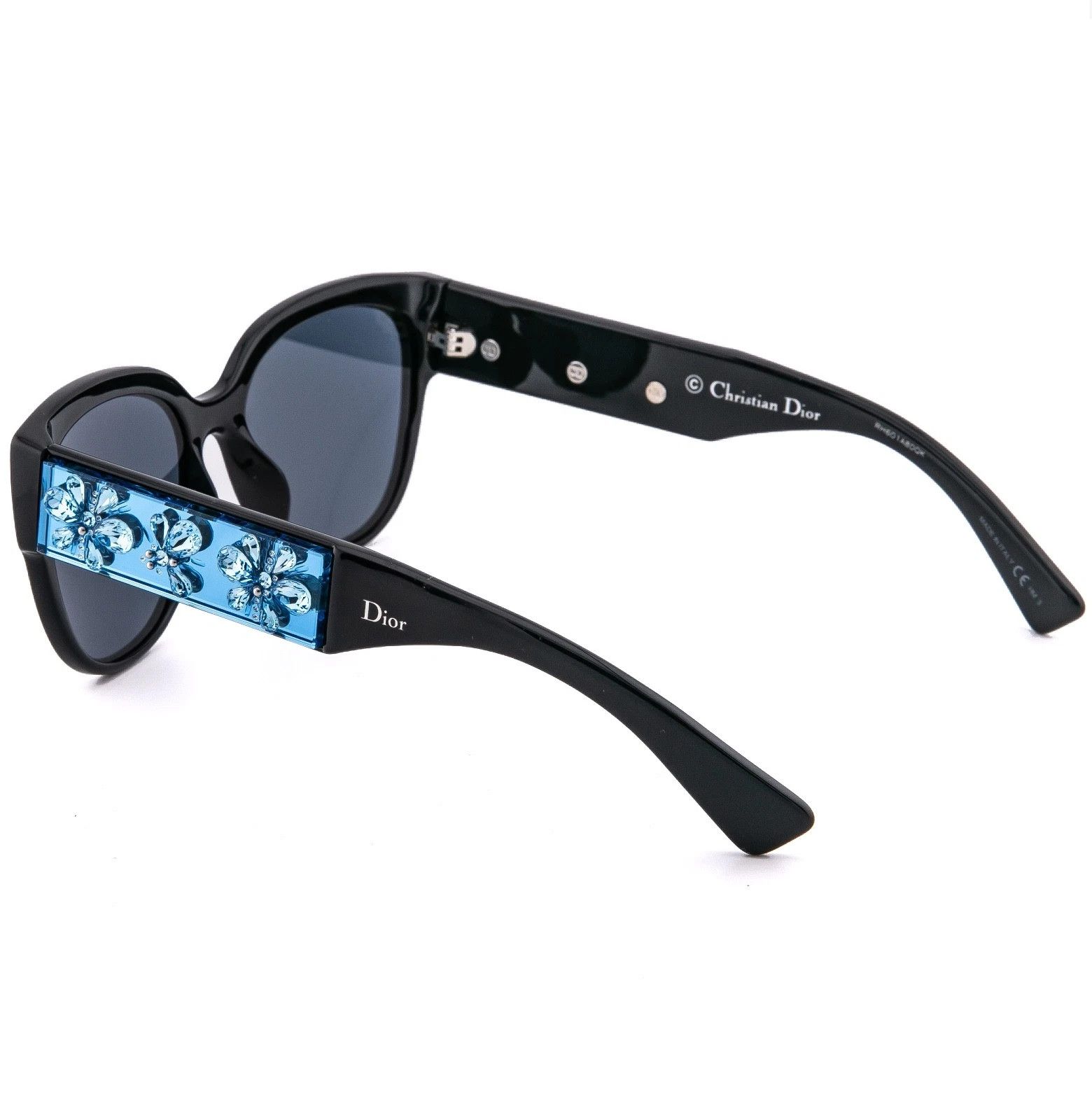 Christian Dior Monsieur CHRISTIAN DIOR MERCURIAL Black Blue Bold Sunglasse Size ONE SIZE - 2 Thumbnail