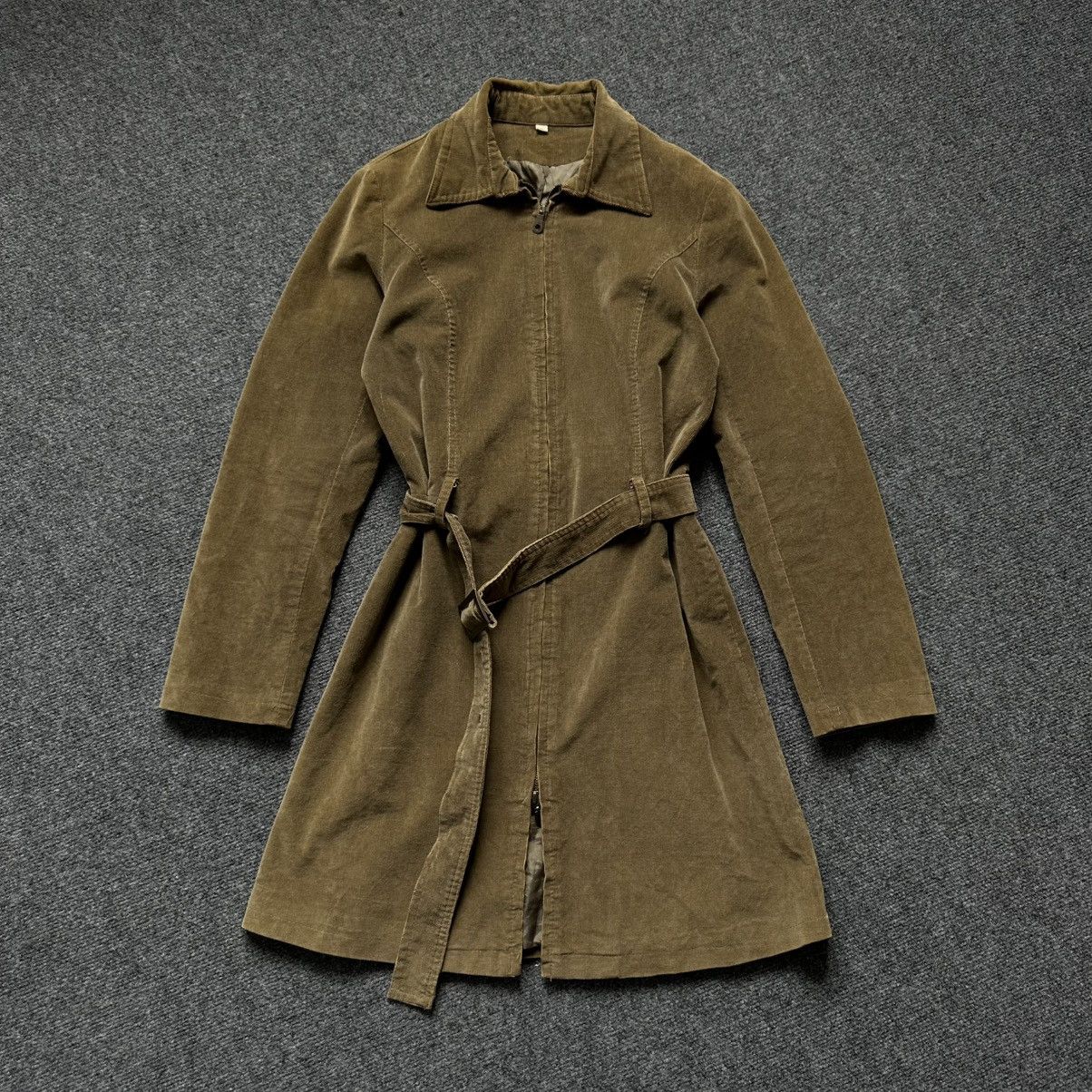 If Six Was Nine VTG Women’s Corduroy Women’s Coat Size L Grunge Avantgarde Size L / US 10 / IT 46 - 3 Thumbnail
