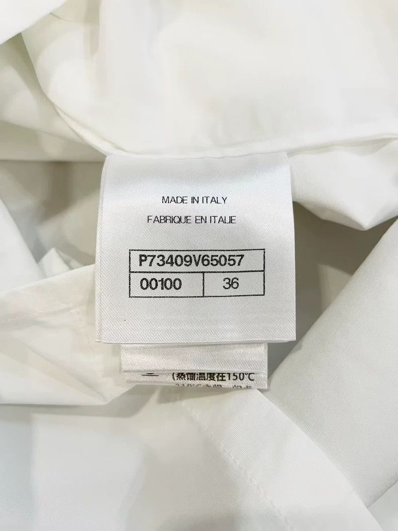 Chanel Chanel Medium-length shirt with velvet collar Size XS / US 0-2 / IT 36-38 - 6 Thumbnail