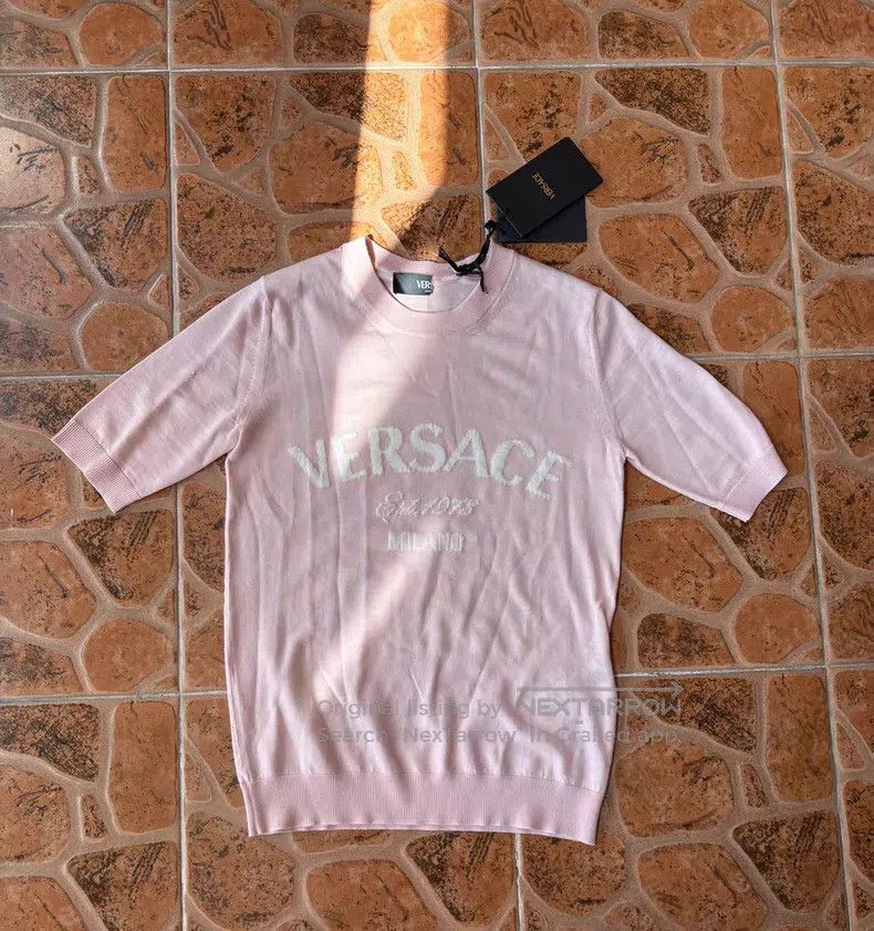 Versace Versace Short-sleeved knitwear Size XS / US 0-2 / IT 36-38 - 2 Thumbnail