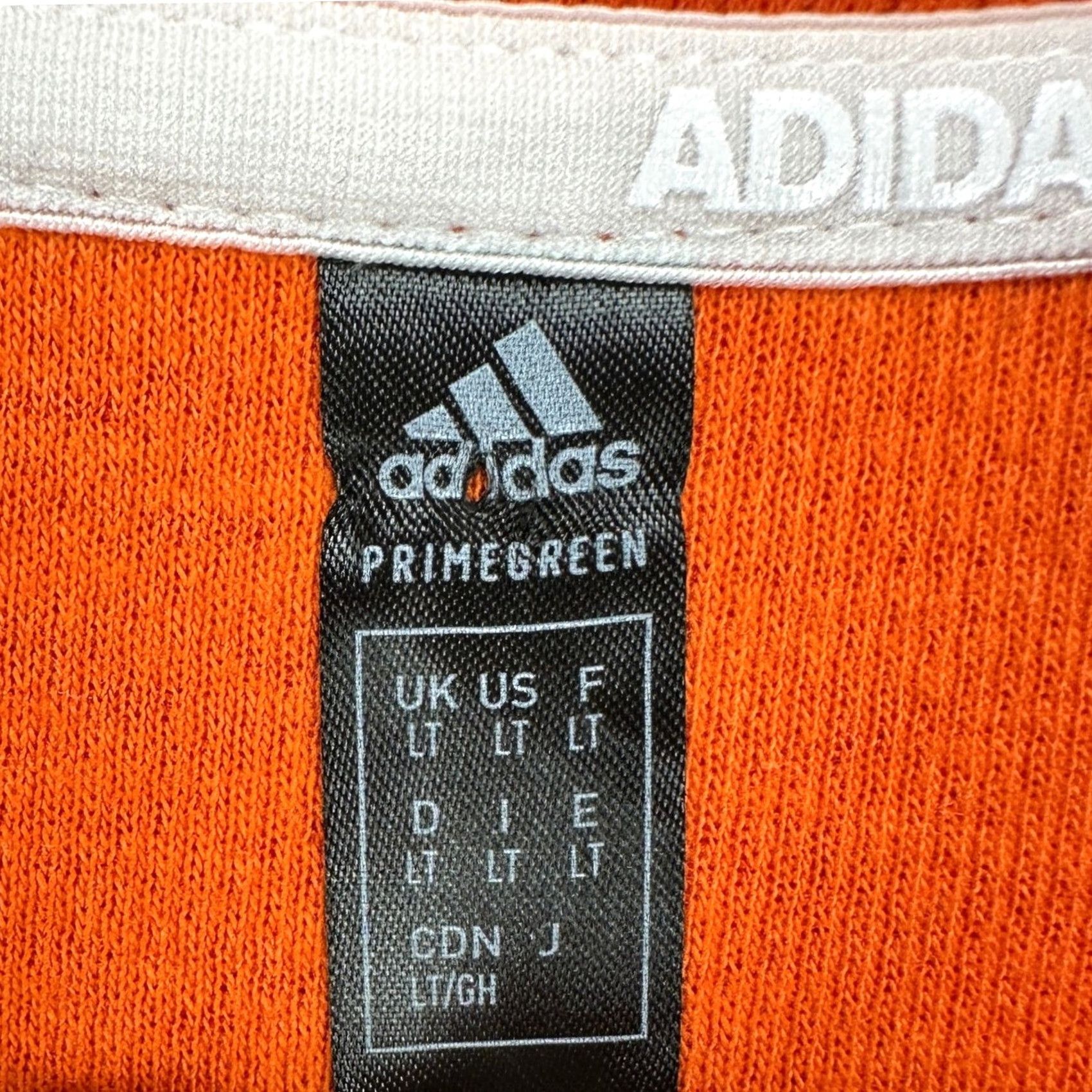 Adidas Adidas Sweater Mens Large Tall Orange Pullover Quarter Zip Knit NEW Primegreen Mock Neck Breathable 1/4 Zip Outdoor Preppy Size US L / EU 52-54 / 3 - 5 Thumbnail