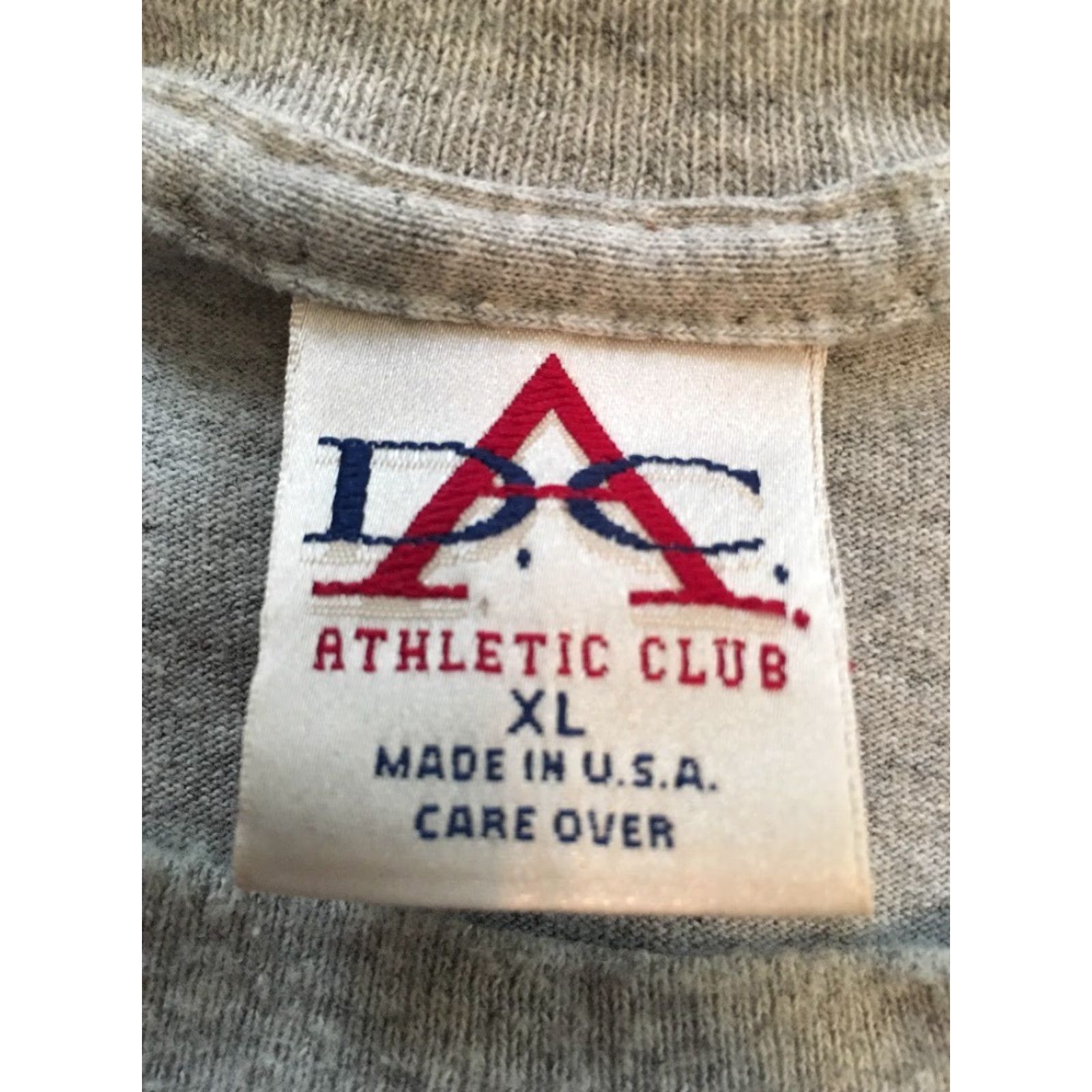 Vintage VINTAGE 90s DAC Athletic Club Pocket T Shirt Gray USA Made Size XL Athletic Wear Shirt Mens 90s Size US XL / EU 56 / 4 - 6 Thumbnail