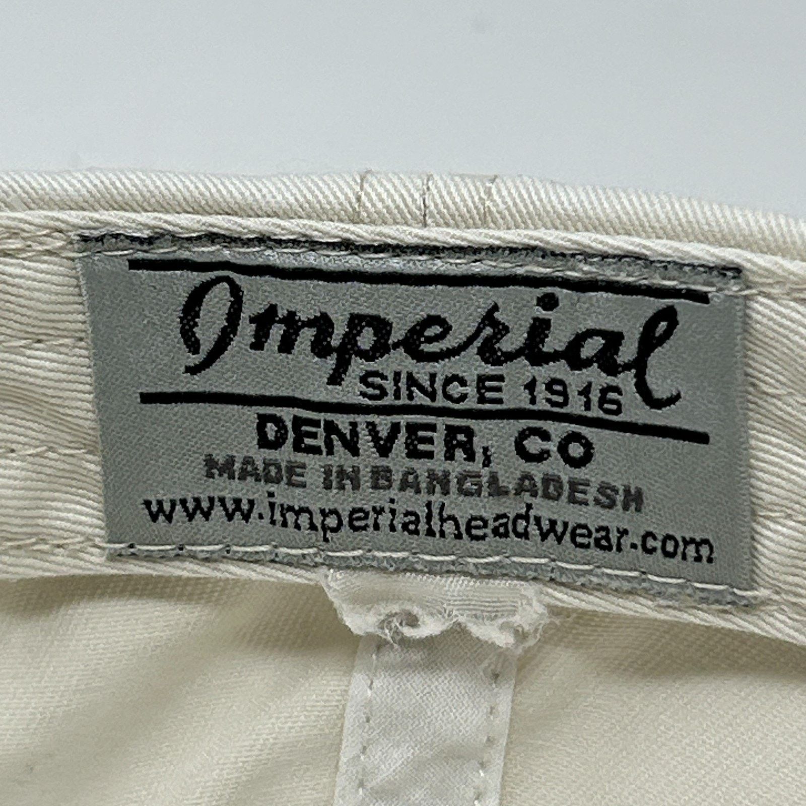 Imperial The Revere Golf Club Dad Hat Baseball Cap Las Vegas White Size ONE SIZE - 8 Thumbnail