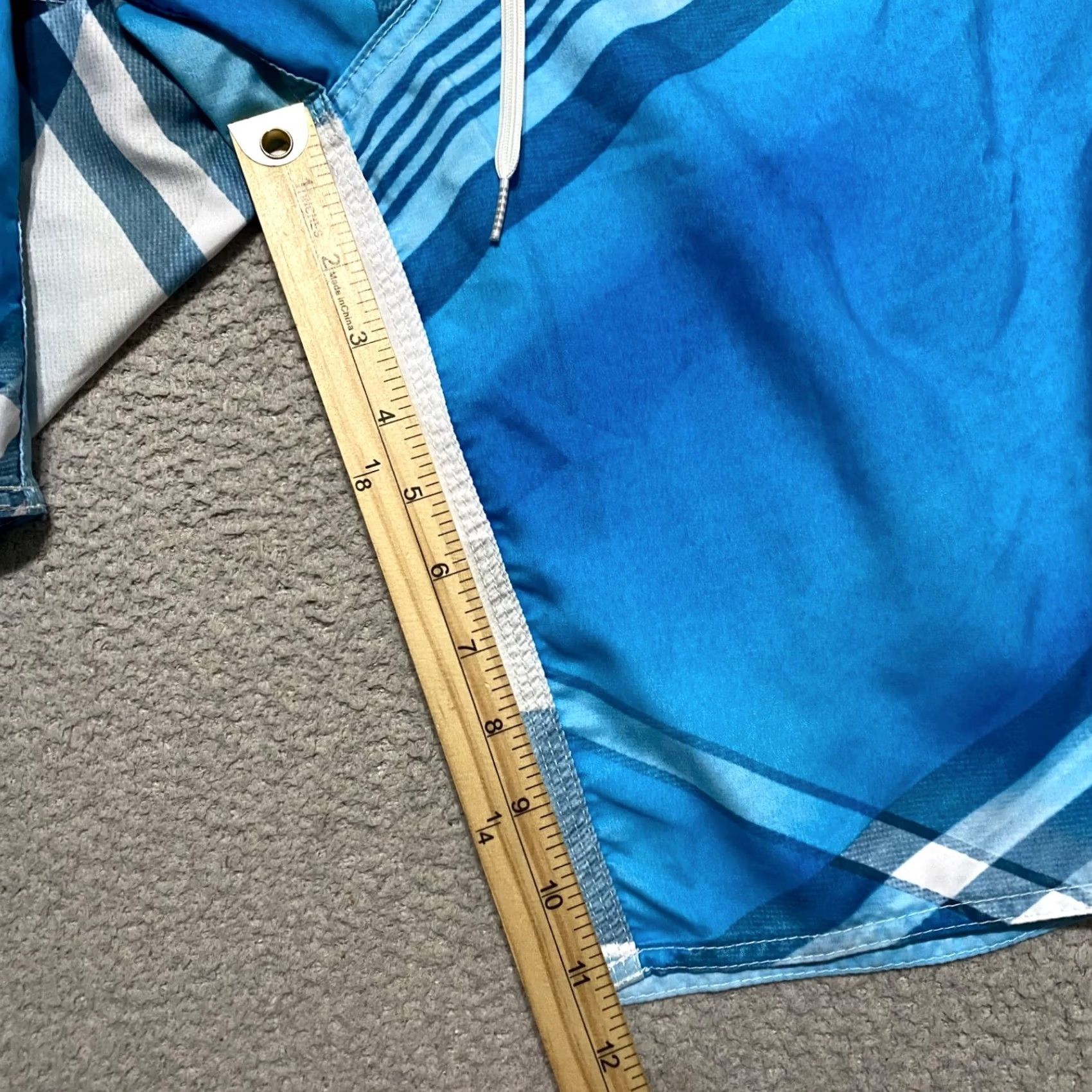 O'Neill O'Neill Shorts Mens 36 Blue Board Plaid Check Outdoor Beach Inseam Size US 36 / EU 52 - 5 Thumbnail