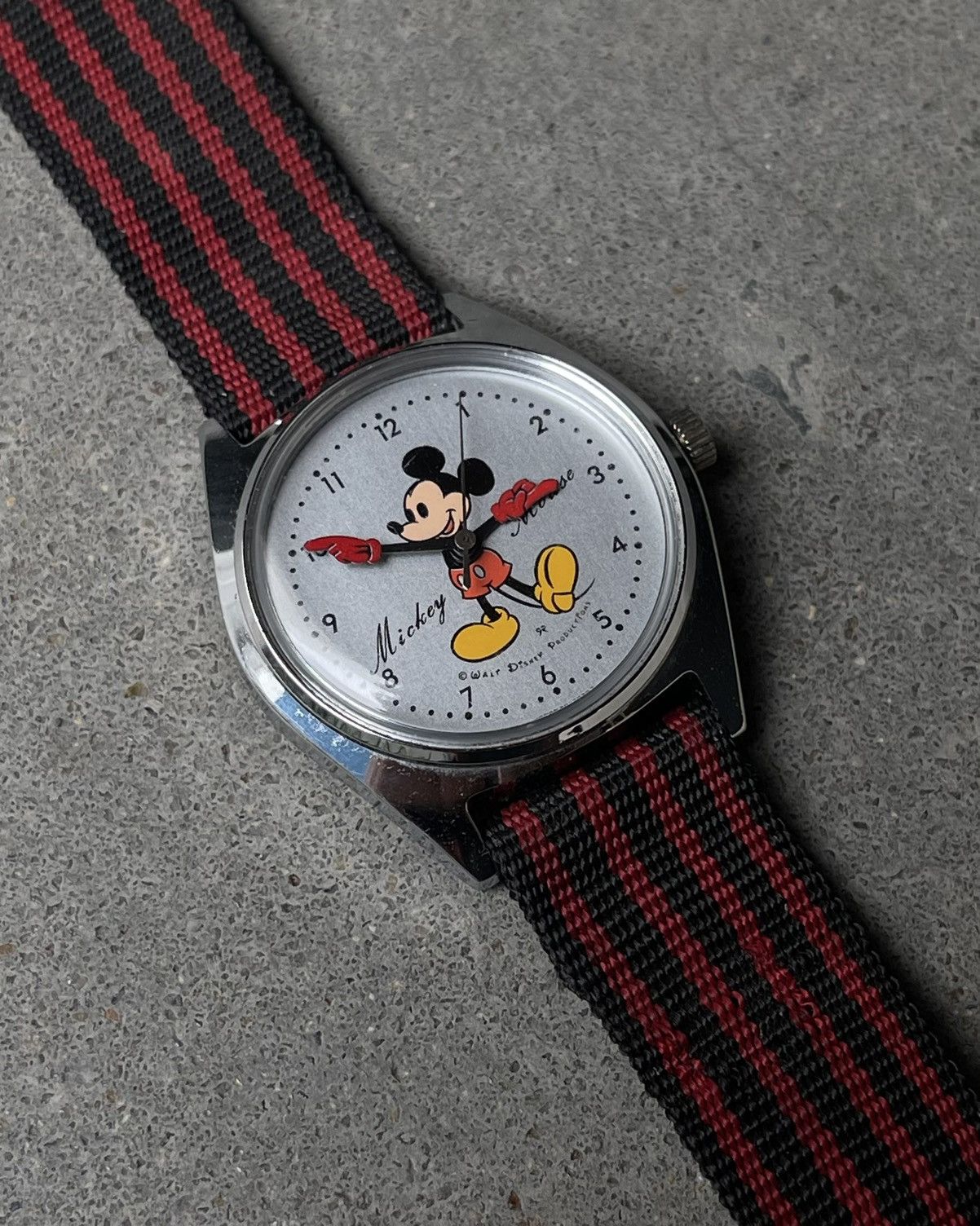Japanese Brand × Mickey Mouse × Vintage 𝐕𝐢𝐧𝐭𝐚𝐠𝐞 𝐌𝐢𝐜𝐤𝐞𝐲 𝐌𝐨𝐮𝐬𝐞 𝐖𝐚𝐥𝐭 𝐃𝐢𝐬𝐧𝐞𝐲 𝐒𝐞𝐢𝐤𝐨 𝐌𝐞𝐜𝐡𝐚𝐧𝐢𝐜𝐚𝐥 𝐖𝐚𝐭𝐜𝐡 Size 36 - 5 Thumbnail