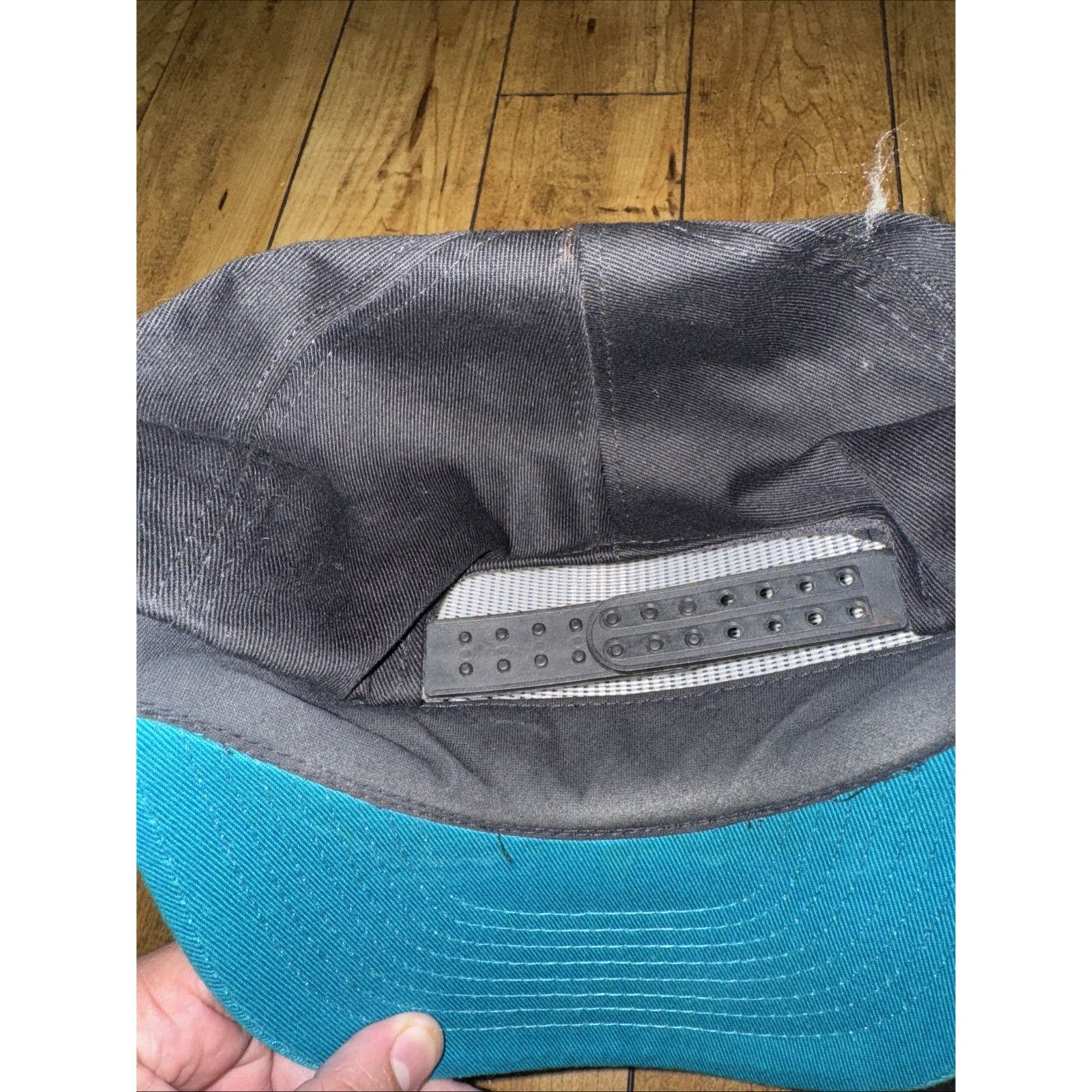 Vintage Vintage 80s 90s Racing Snapback Hat Black Blue Size ONE SIZE - 2 Thumbnail