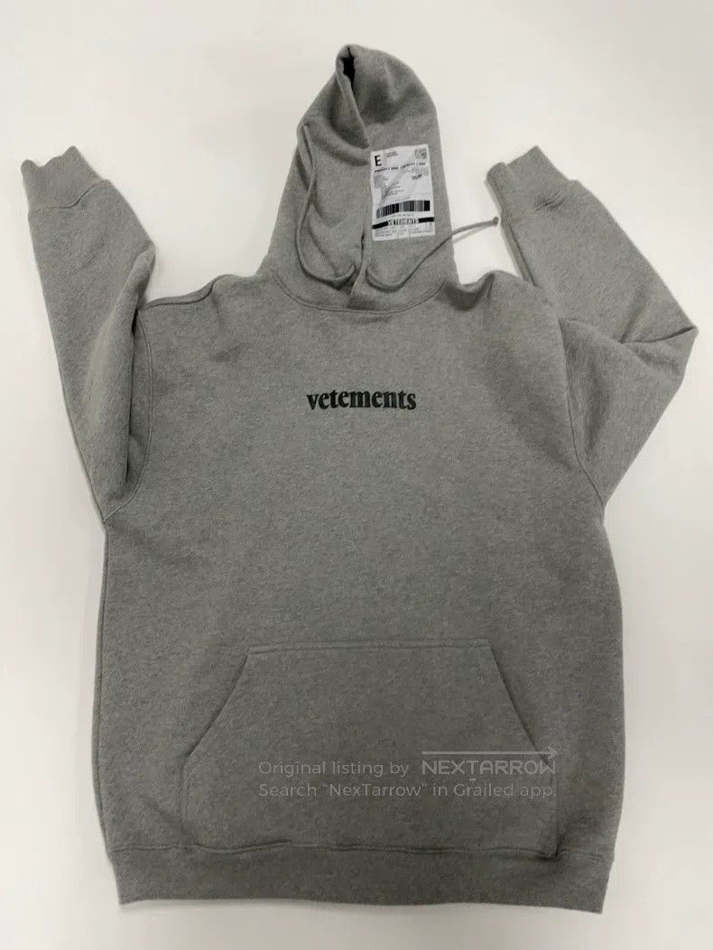 Vetements Vetements Letter Print Patchwork Hoodie Size US S / EU 44-46 / 1 - 1 Thumbnail