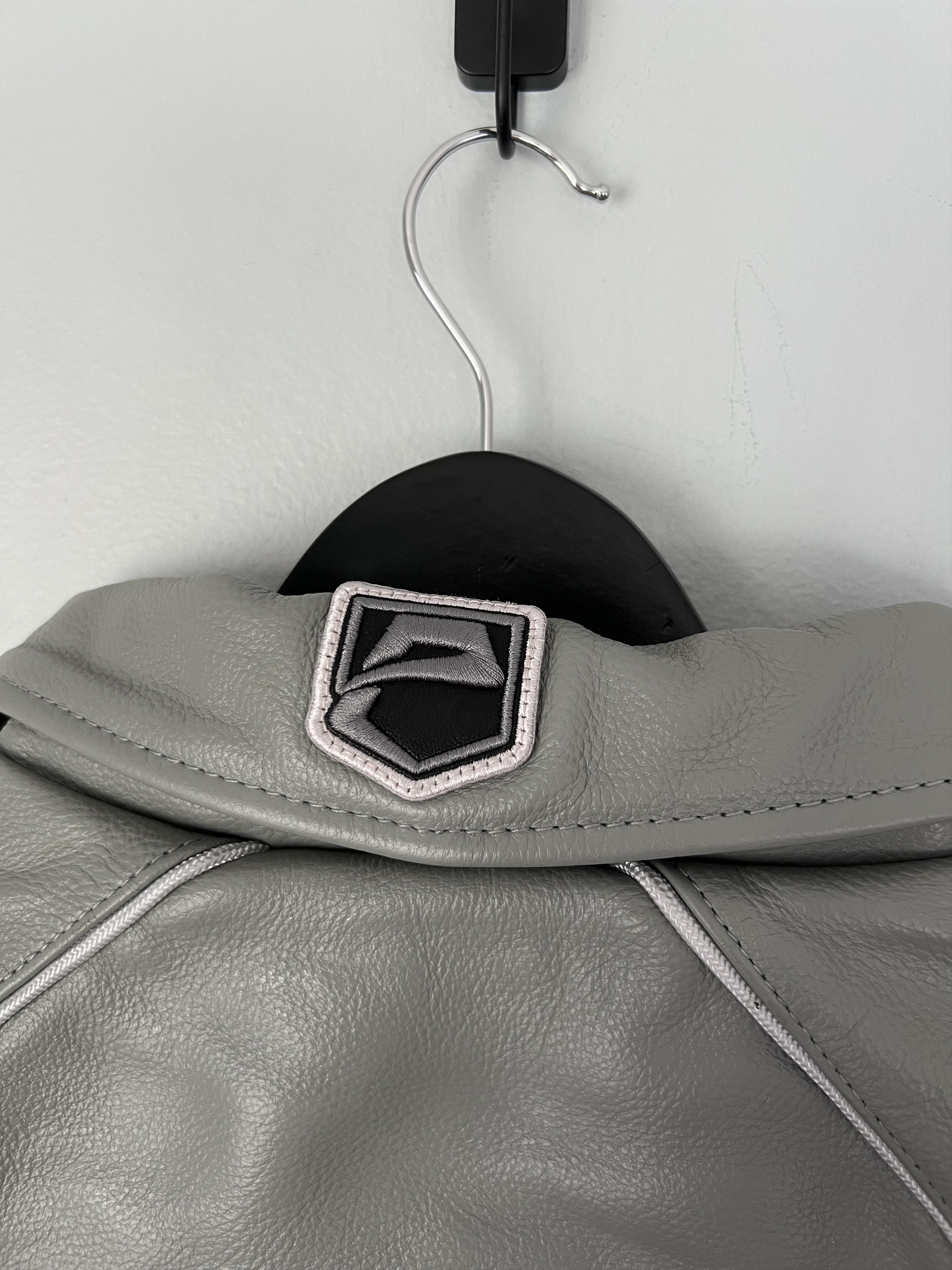 Avirex × Palace Palace Avirex Leather Jacket in Grey Size US L / EU 52-54 / 3 - 9 Thumbnail