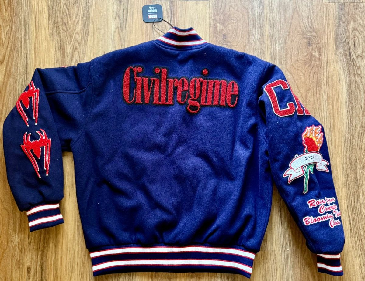Civil Regime × Marvel Comics Civil regime X Marvel “Spider-Man” varsity Letterman Size US L / EU 52-54 / 3 - 3 Thumbnail