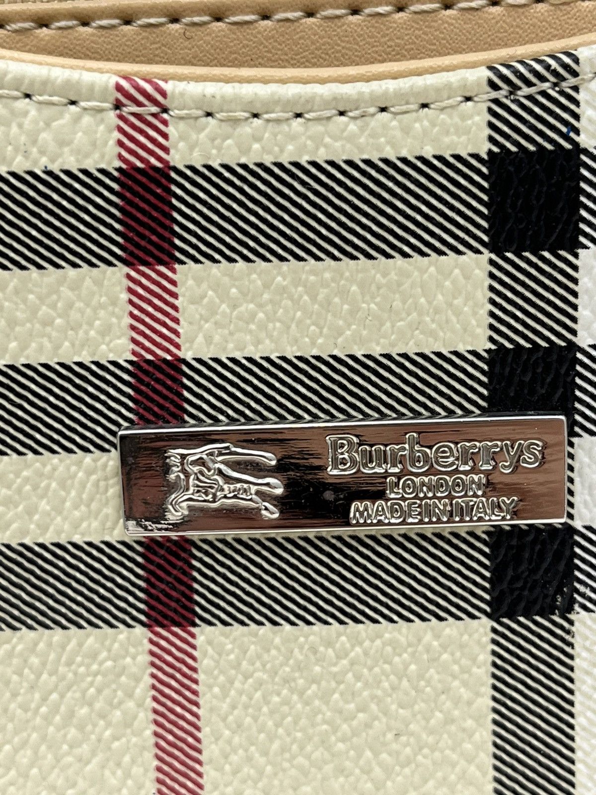 Burberry Vintage Burberrys Nova Check Handle Bag Size ONE SIZE - 2 Thumbnail